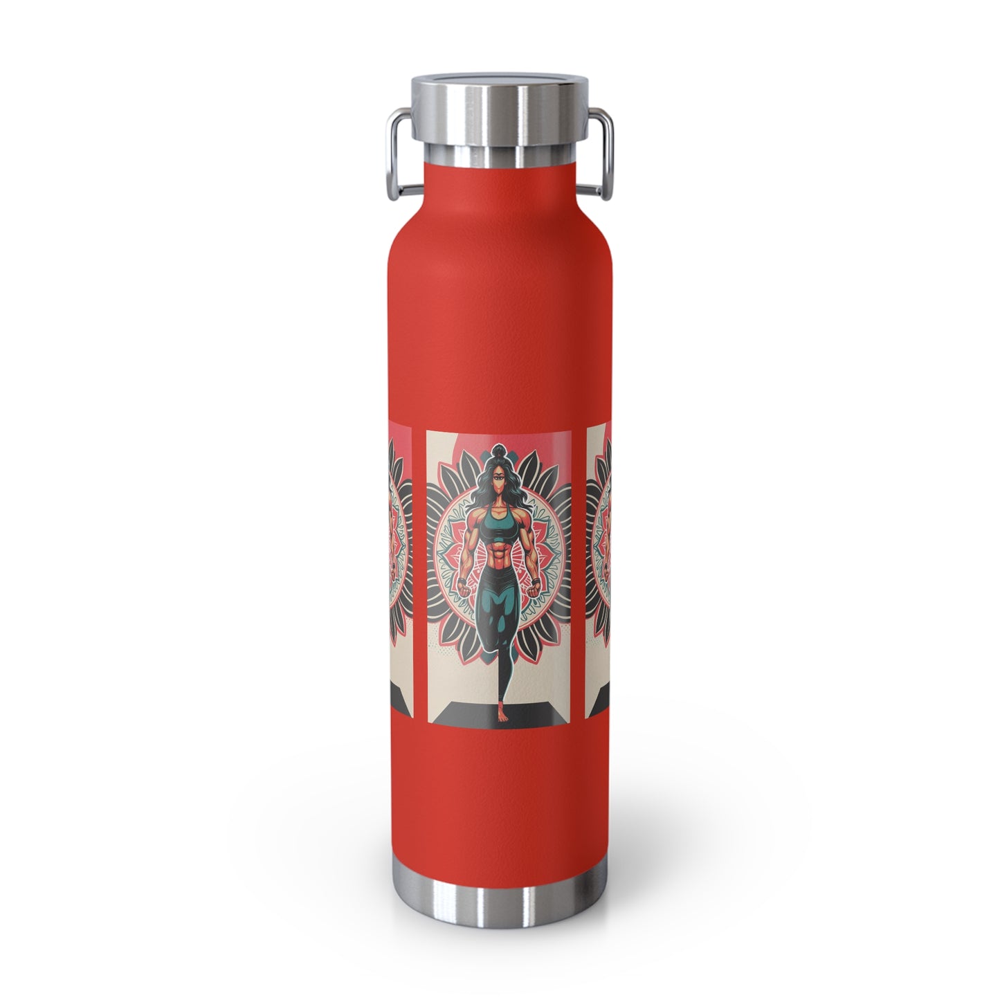 Colorful Insulated Water Bottle - 22oz - Perfect for Fitness, Travel, Hydration, Gifts & Eco-Conscious Living