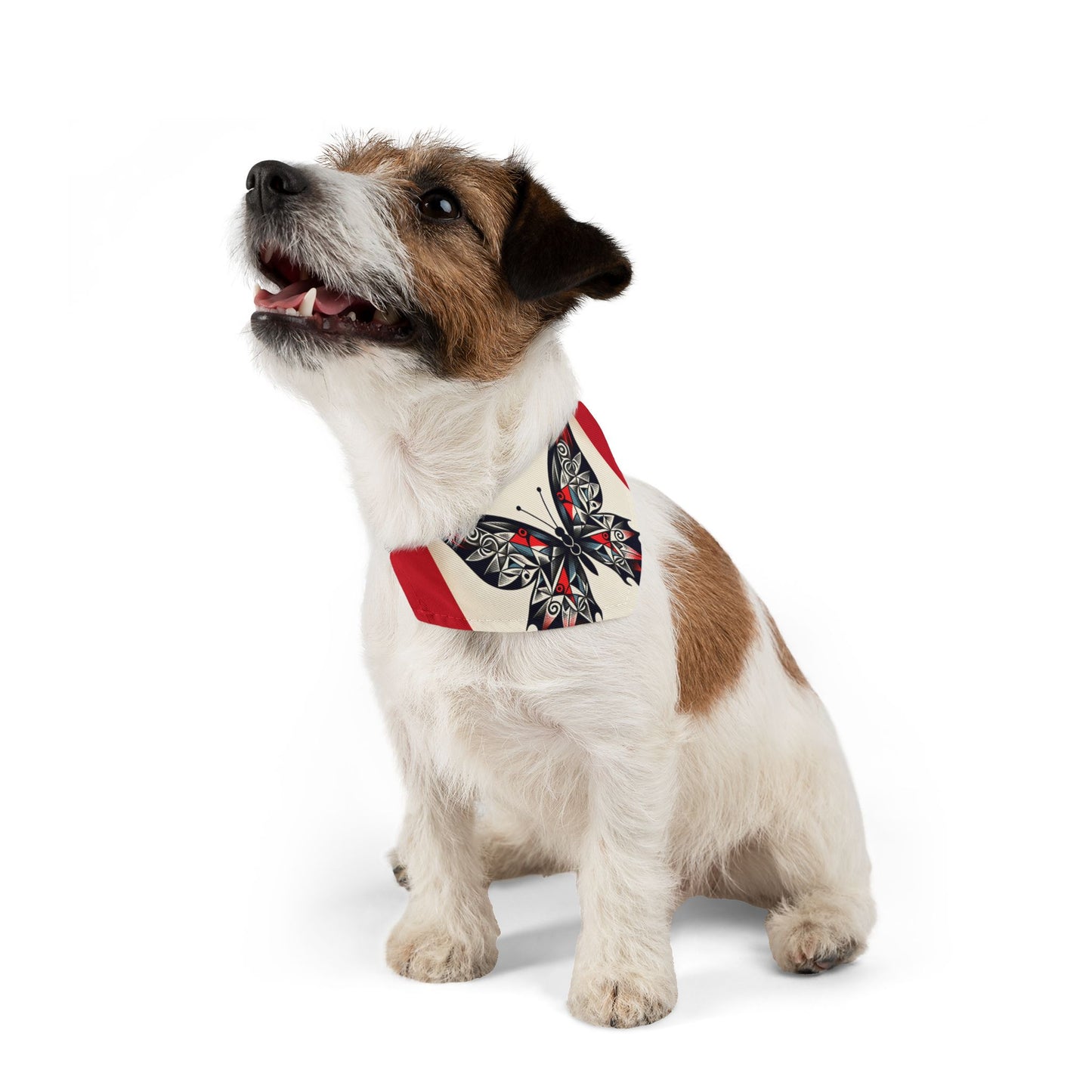 Stylish Pet Bandana Collar for Dogs, Butterfly Design, Trendy Dog Accessory, Perfect for Pets, Pet Fashion, Gift for Dog Lovers