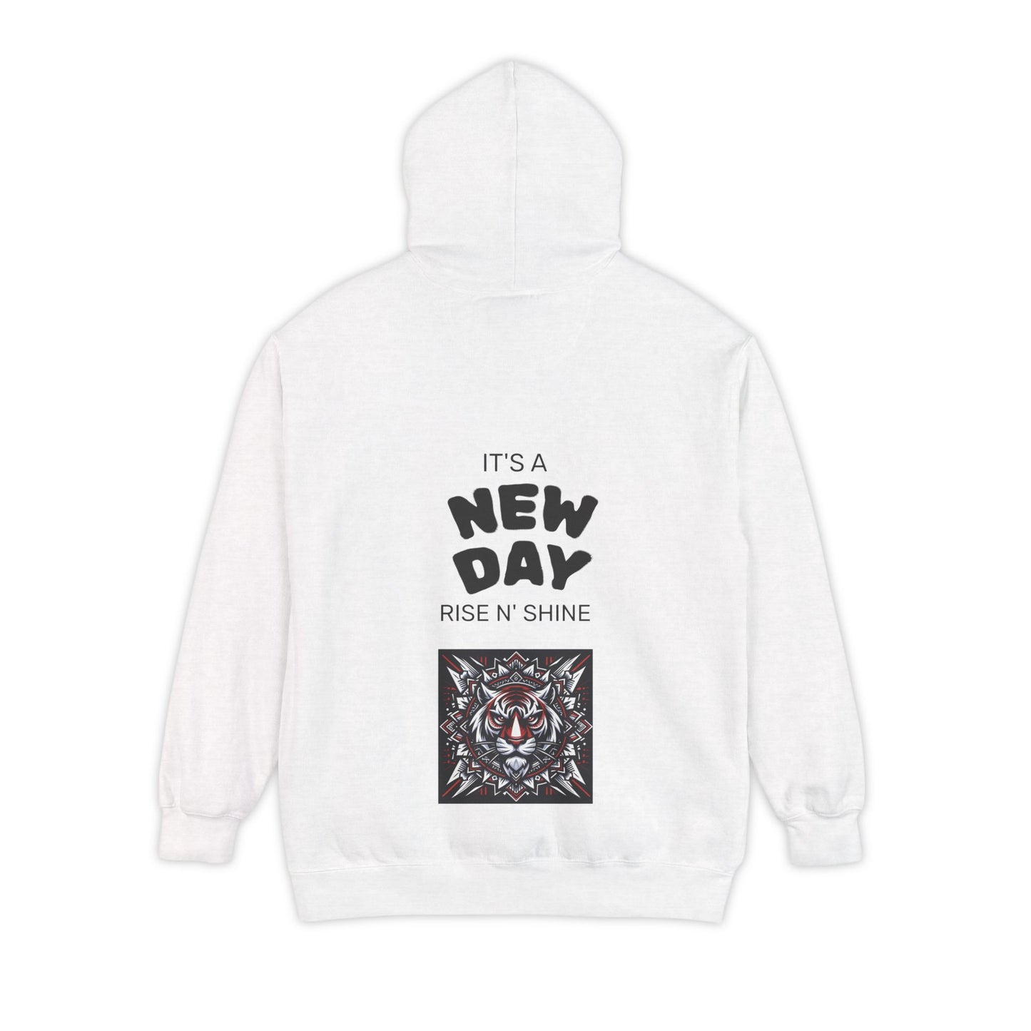 Fearless Tiger Design Hoodie, Cozy Unisex Hoodie, Gift for Him/Her, Stylish Casual Wear, Cool Streetwear
