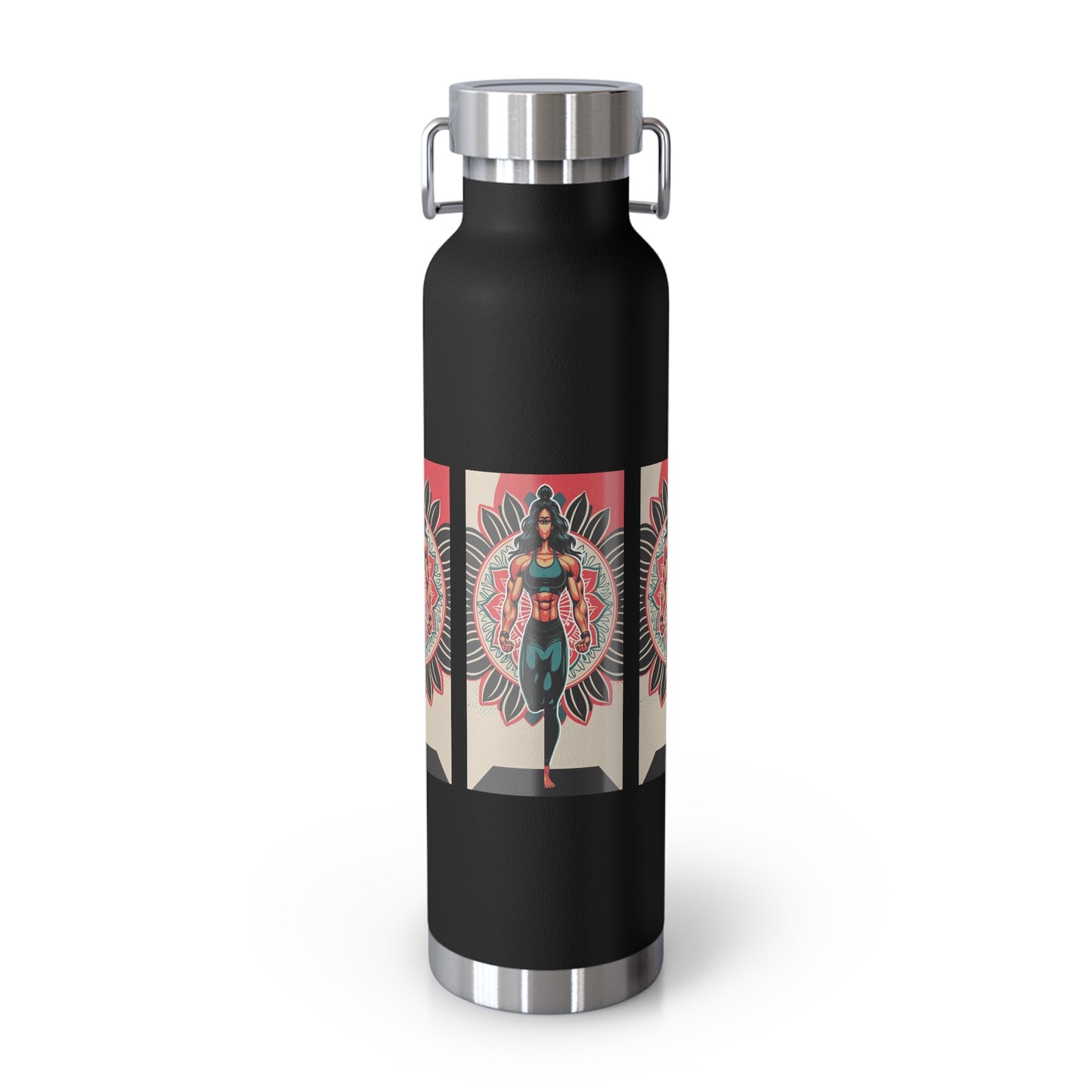 Colorful Insulated Water Bottle - 22oz - Perfect for Fitness, Travel, Hydration, Gifts & Eco-Conscious Living
