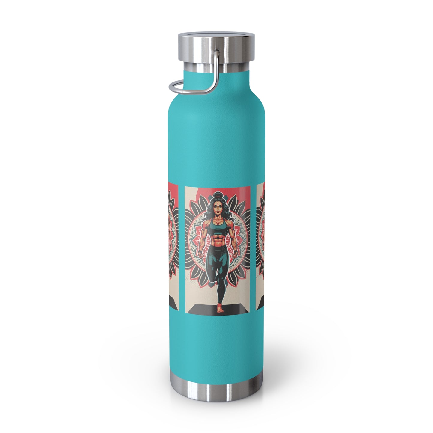 Colorful Insulated Water Bottle - 22oz - Perfect for Fitness, Travel, Hydration, Gifts & Eco-Conscious Living