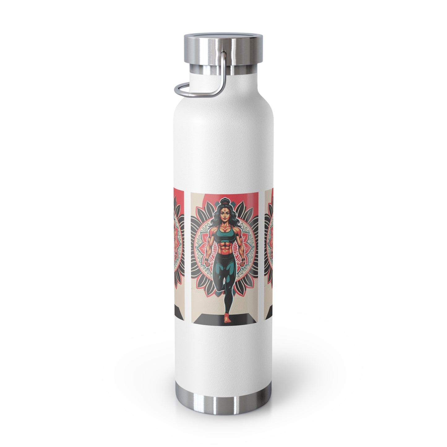 Colorful Insulated Water Bottle - 22oz - Perfect for Fitness, Travel, Hydration, Gifts & Eco-Conscious Living