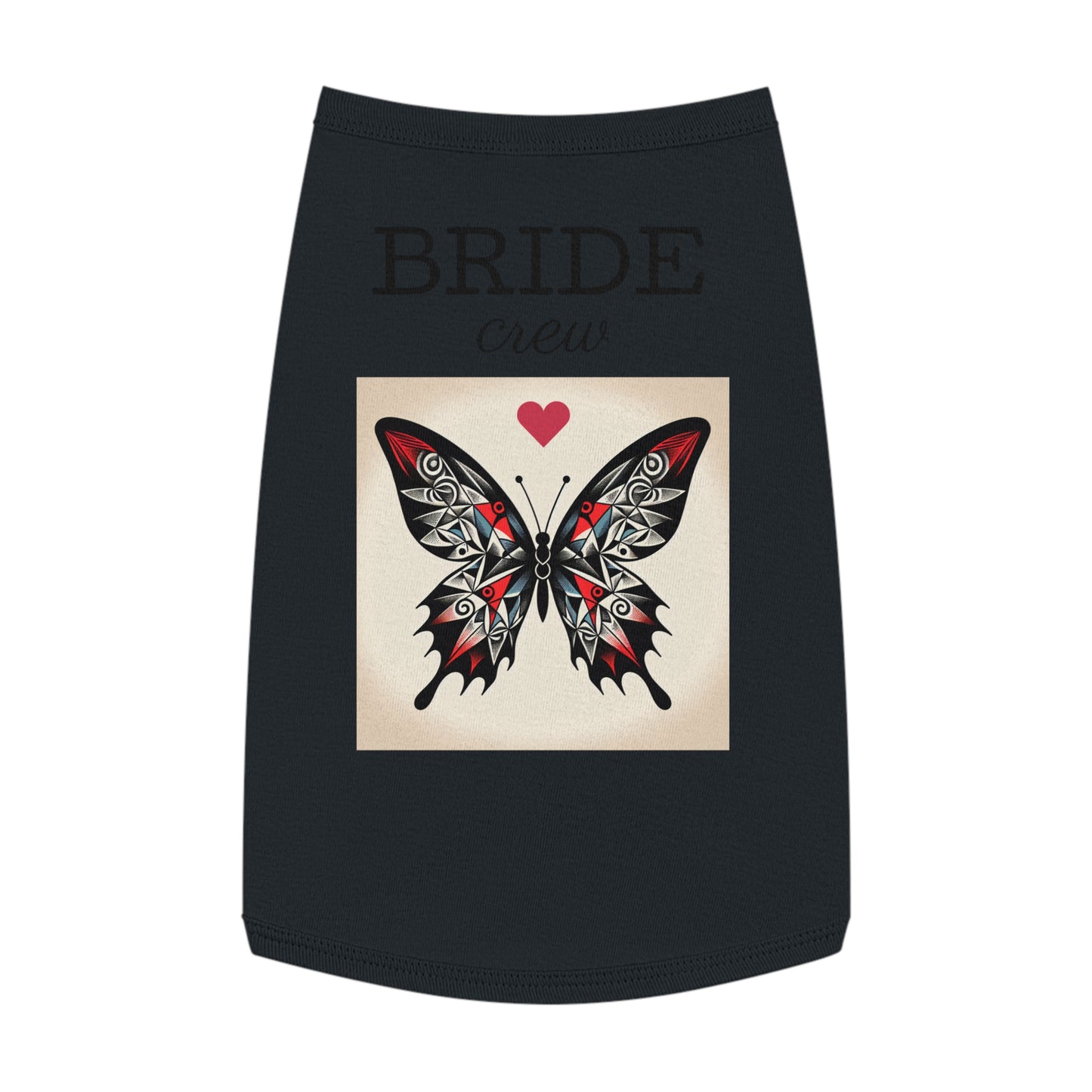 Butterfly Pet Tank Top, Summer Pet Apparel, Cute Dog Shirt, Stylish Cat Tank, Pet Gift for Warm Days, Pet Fashion