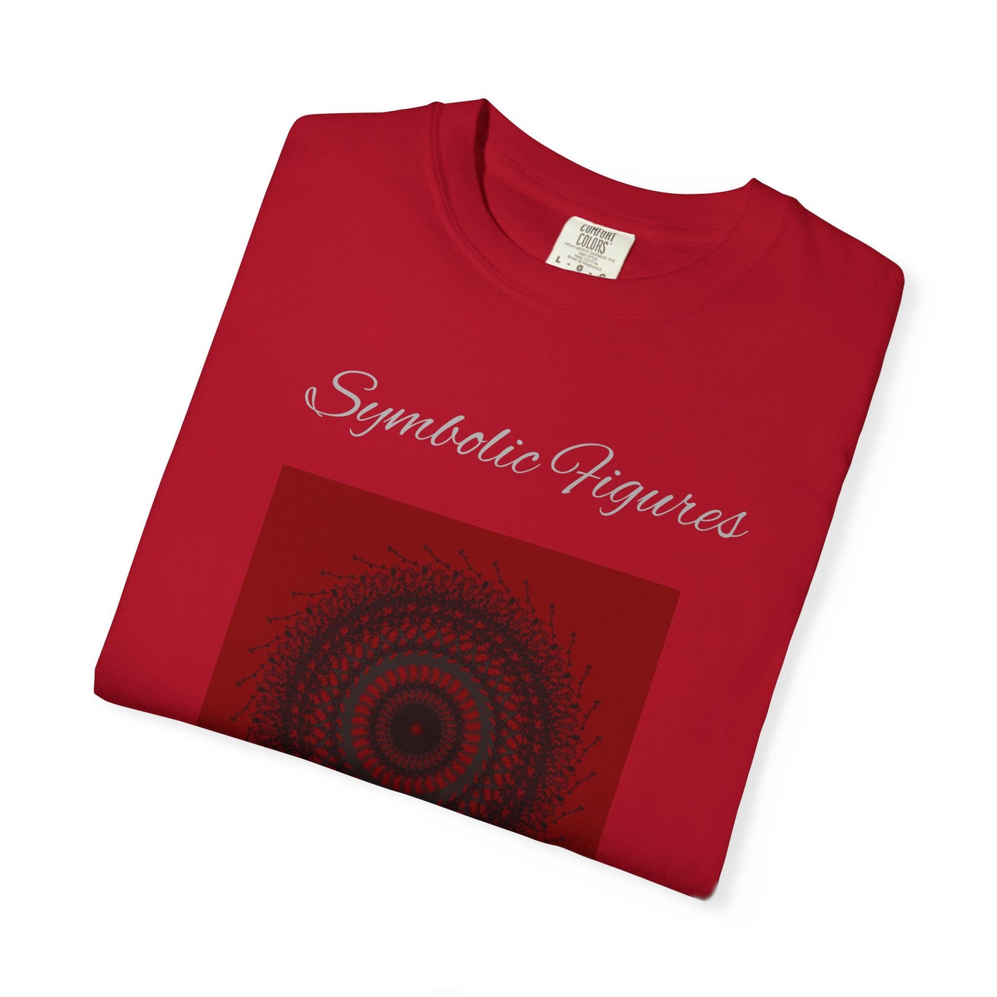 Red Mandala Inspired T-Shirt