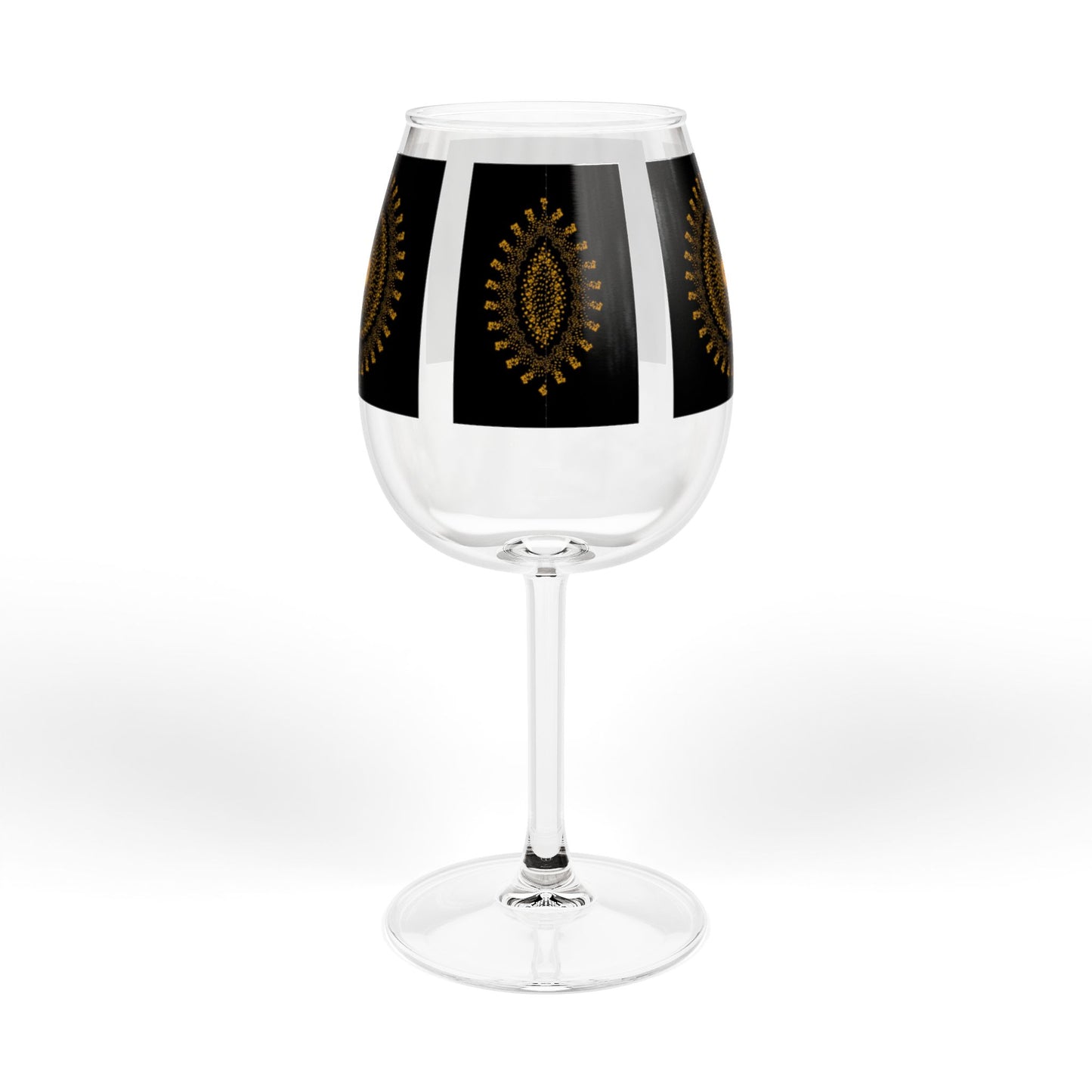 Vibrant Artistic Wine Glass, Unique Gift for Wine Lovers, Colorful 12oz Glassware, Fun Home Decor, Celebration Drinkware