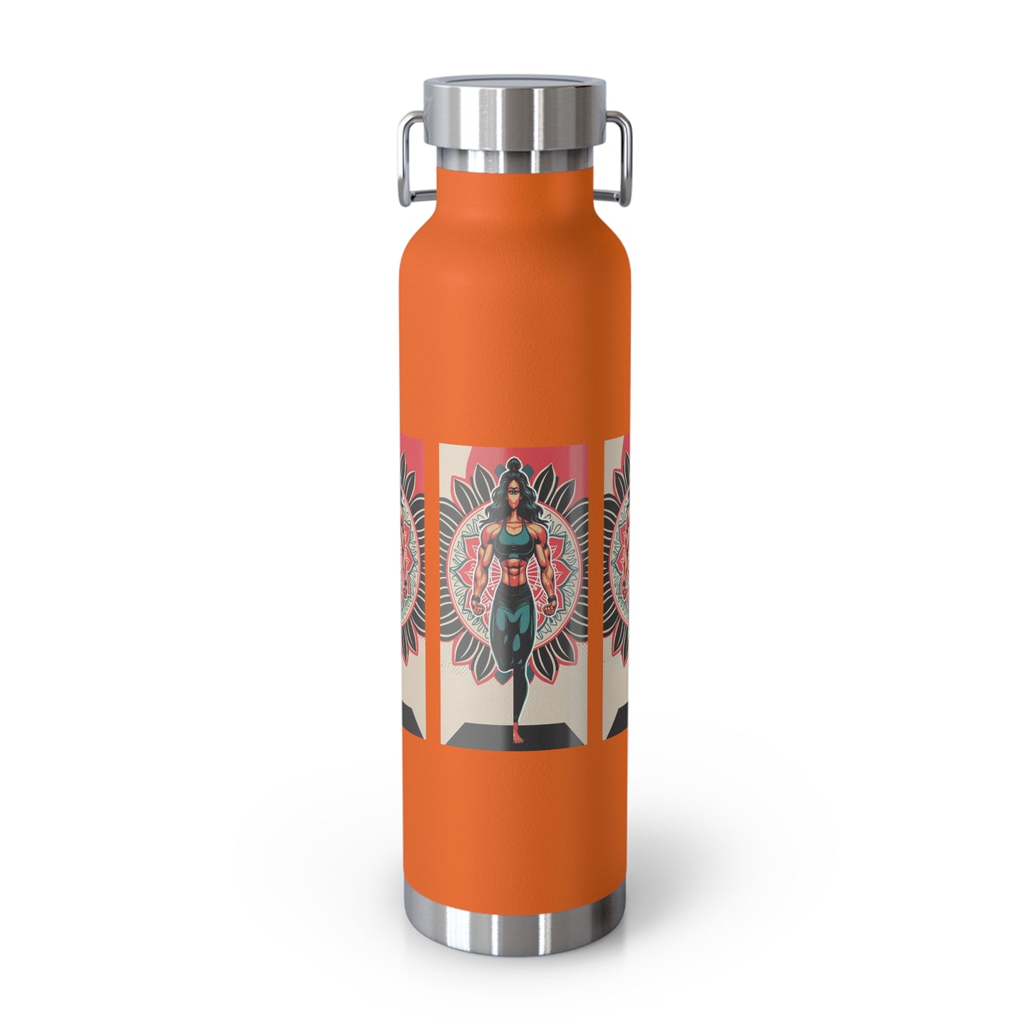 Colorful Insulated Water Bottle - 22oz - Perfect for Fitness, Travel, Hydration, Gifts & Eco-Conscious Living