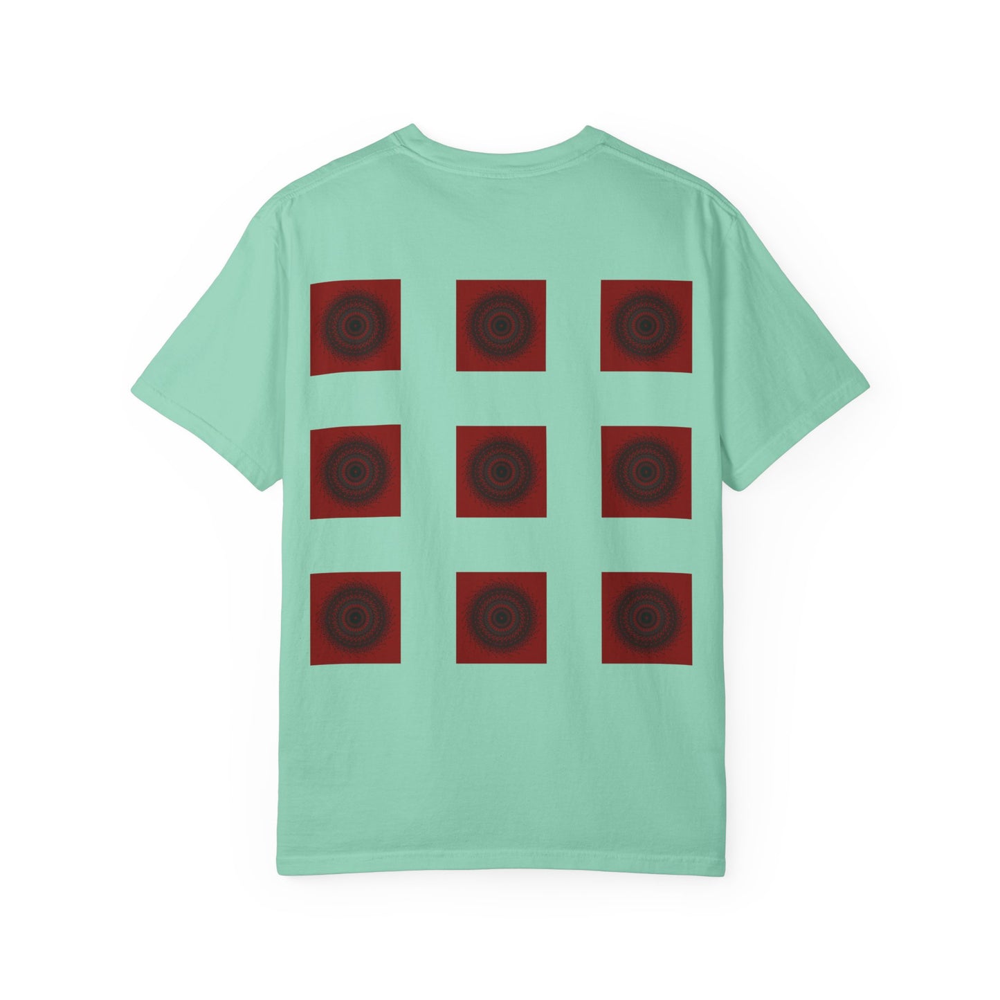 Symbolic Figures Unisex Garment-Dyed T-Shirt - Bohemian Style for Art Lovers