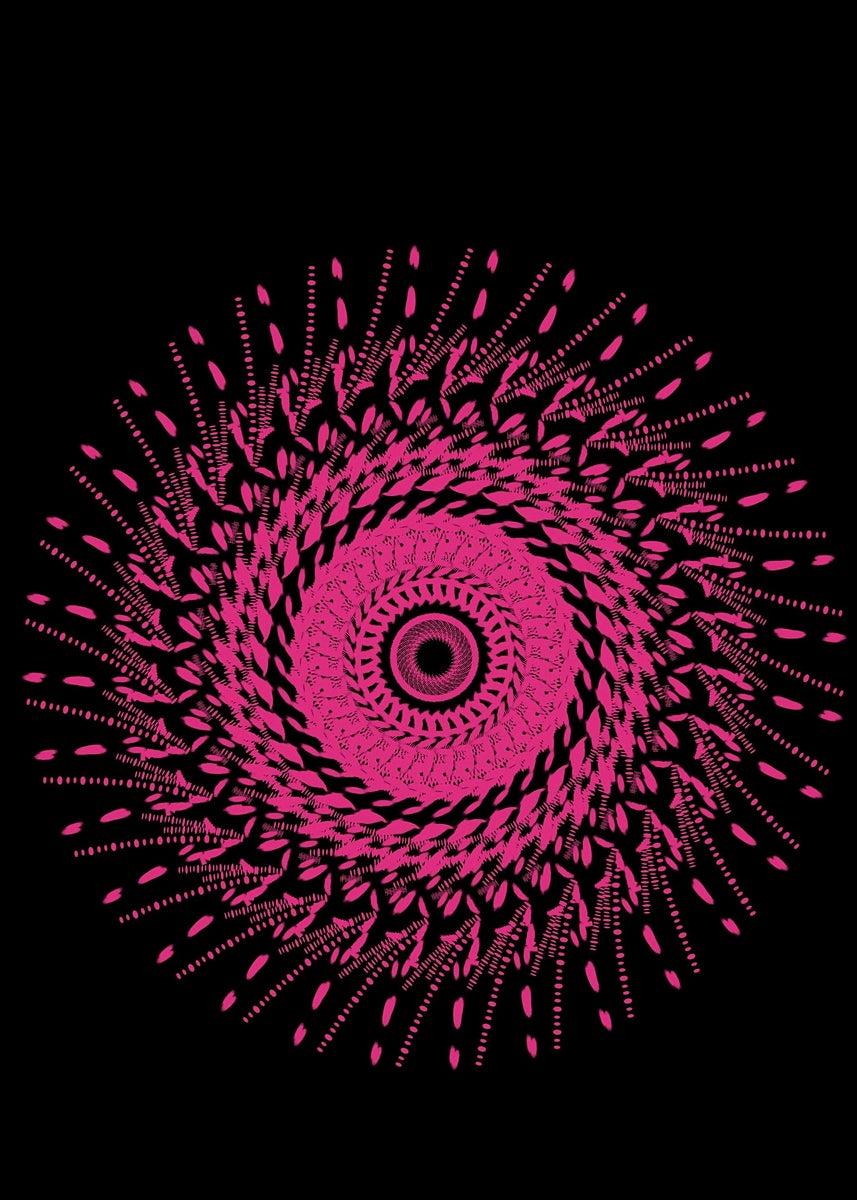 Rangoli Designs – LV 015 **Mindful Presence**: Incorporate the essence of clarity and spirituality into your life; this piece encourages mindfulness, presence, and enlightenment.