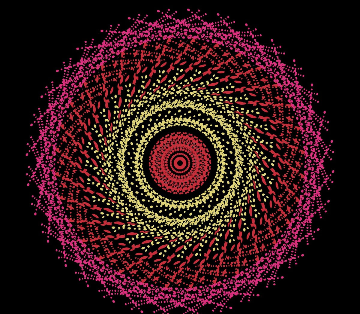 Rangoli Designs – LV 008 **Radiant Ambiance**: Transform any room into a serene oasis with the soft glow of the Luminous Vortex Mandala, symbolizing clarity and enlightenment, and creating an inviting atmosphere.