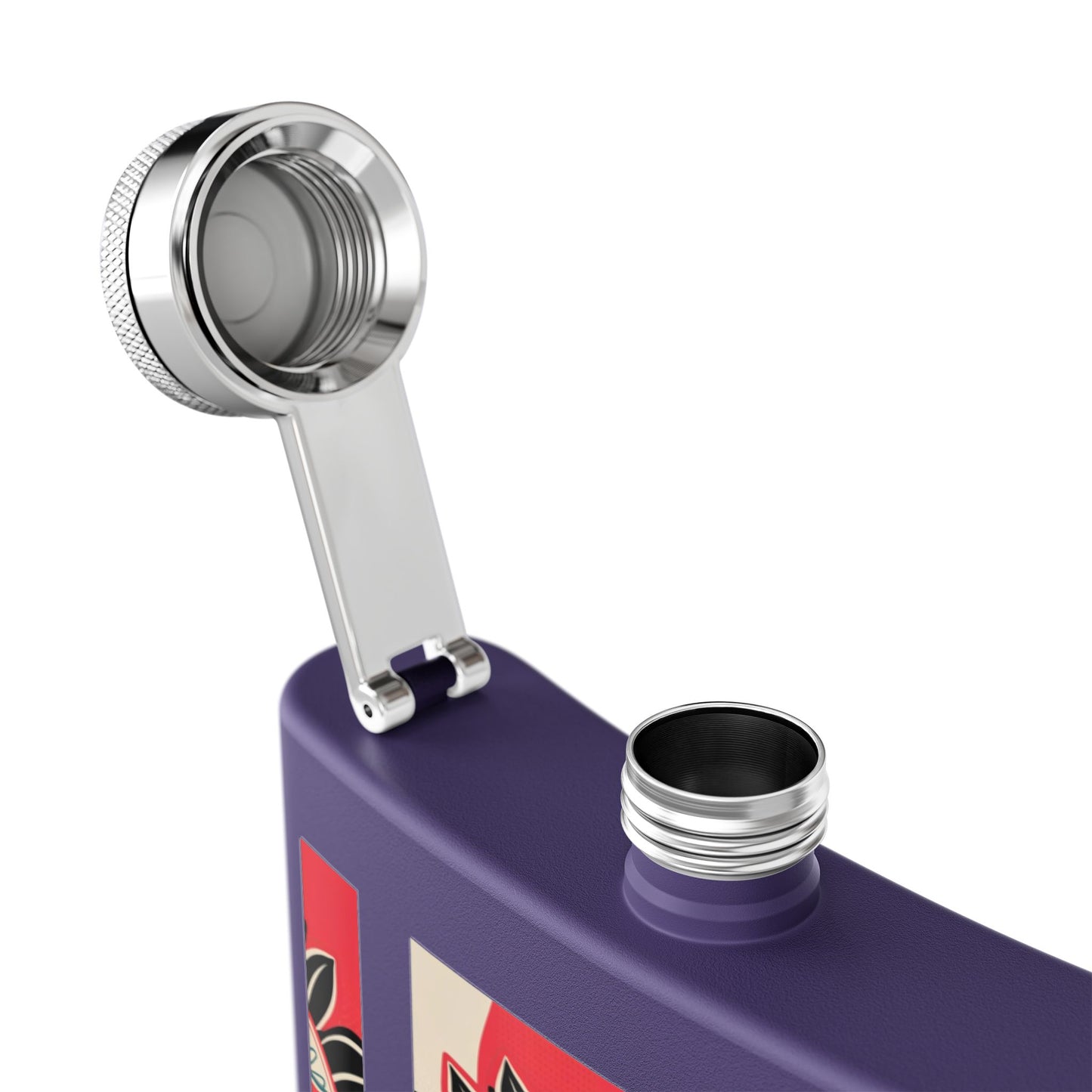 Colorful Yoga Stainless Steel Flask - Perfect for Meditation, Travel, Gifts, Outdoor Adventures, or Celebrations