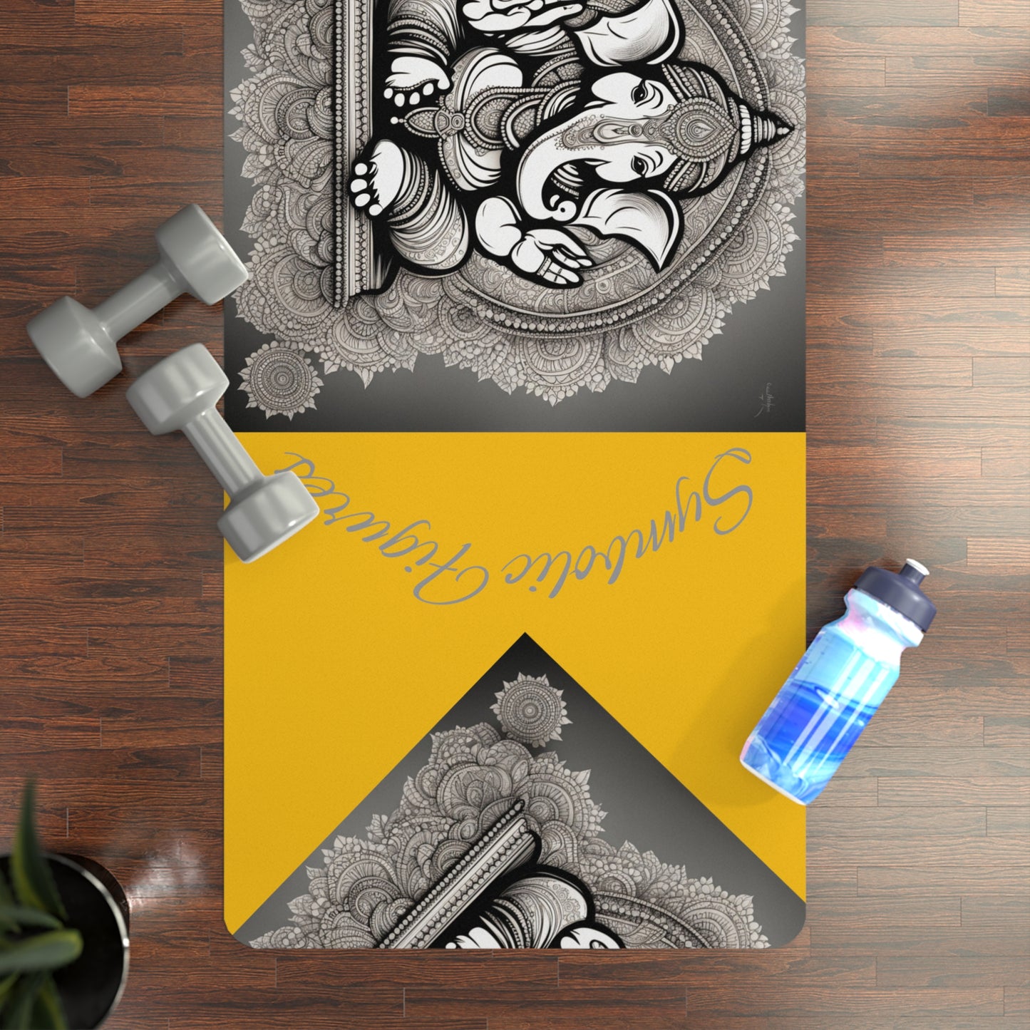 Yoga Mat - Ganesha Mandala Inspired