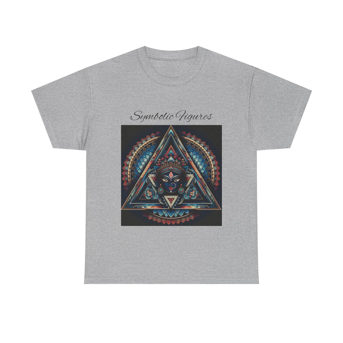 Symbiotic Figures Graphic Tee, Unisex Cotton T-Shirt, Psychedelic Art Shirt, Bohemian Style Tee, Mindful Wear, Festival Clothing