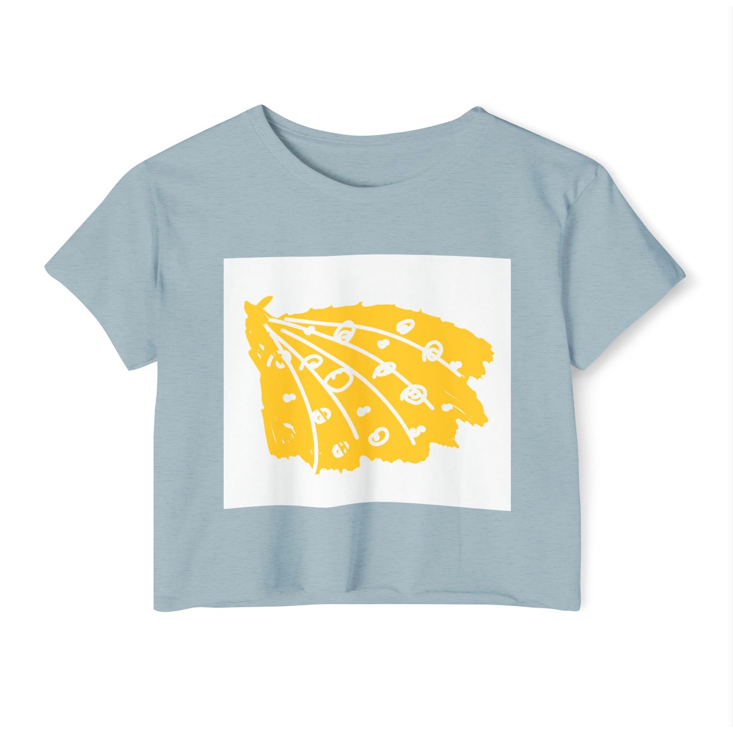 Stylish Women's Festival Crop Top, Boho Chic Tee, Summer Concert Shirt, Casual Wear, Music Festival Outfit
