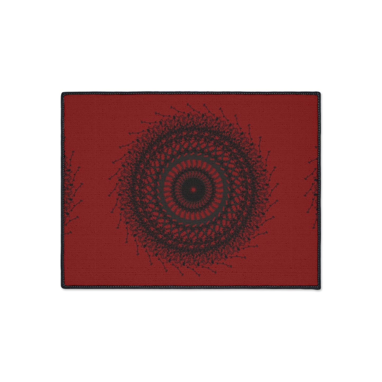 Stylish Heavy Duty Floor Mat with Mandala Design - Durable Home Decor