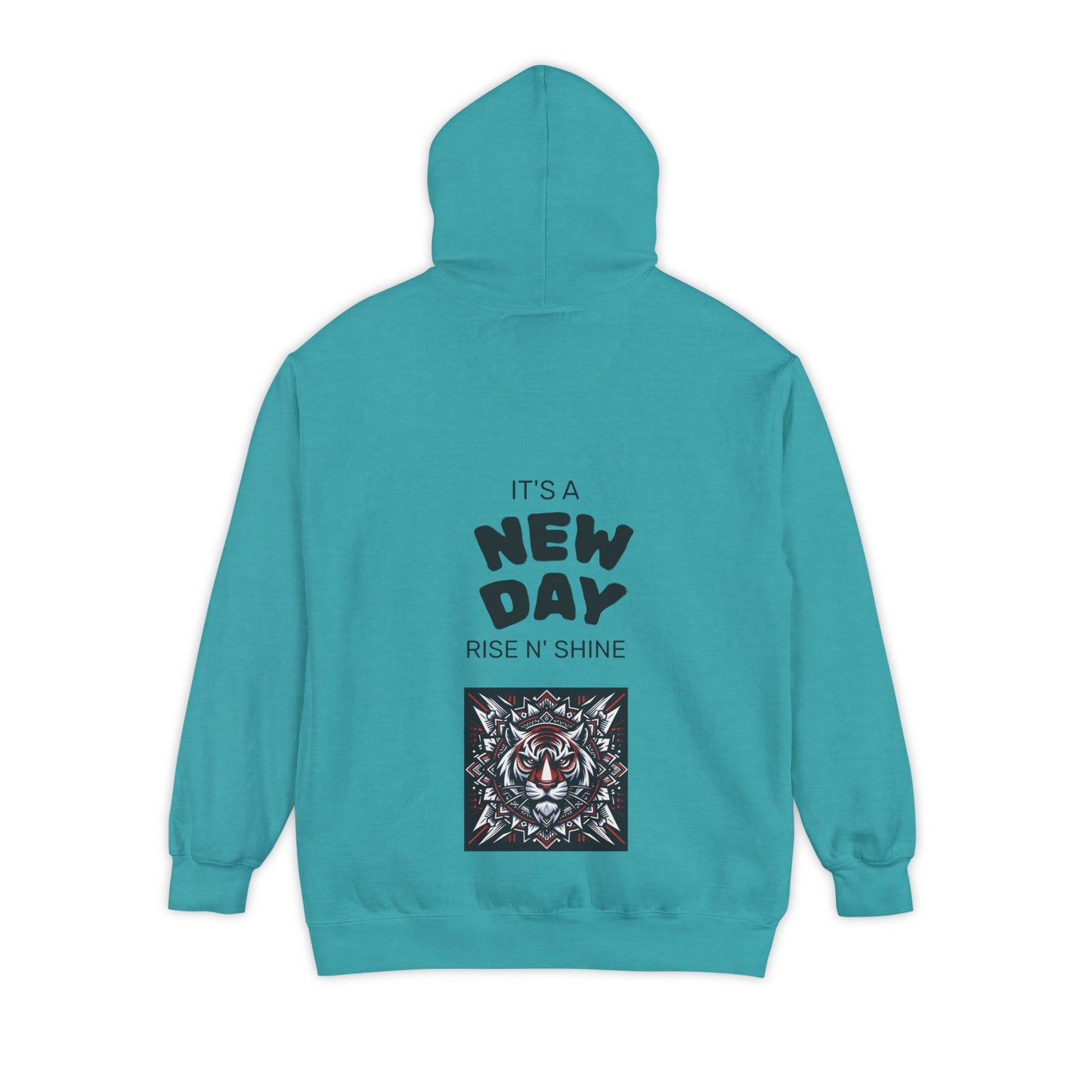 Fearless Tiger Design Hoodie, Cozy Unisex Hoodie, Gift for Him/Her, Stylish Casual Wear, Cool Streetwear