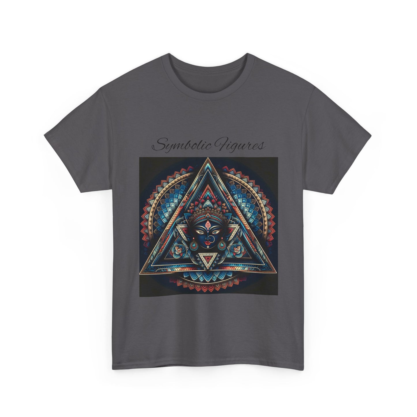 Symbiotic Figures Graphic Tee, Unisex Cotton T-Shirt, Psychedelic Art Shirt, Bohemian Style Tee, Mindful Wear, Festival Clothing