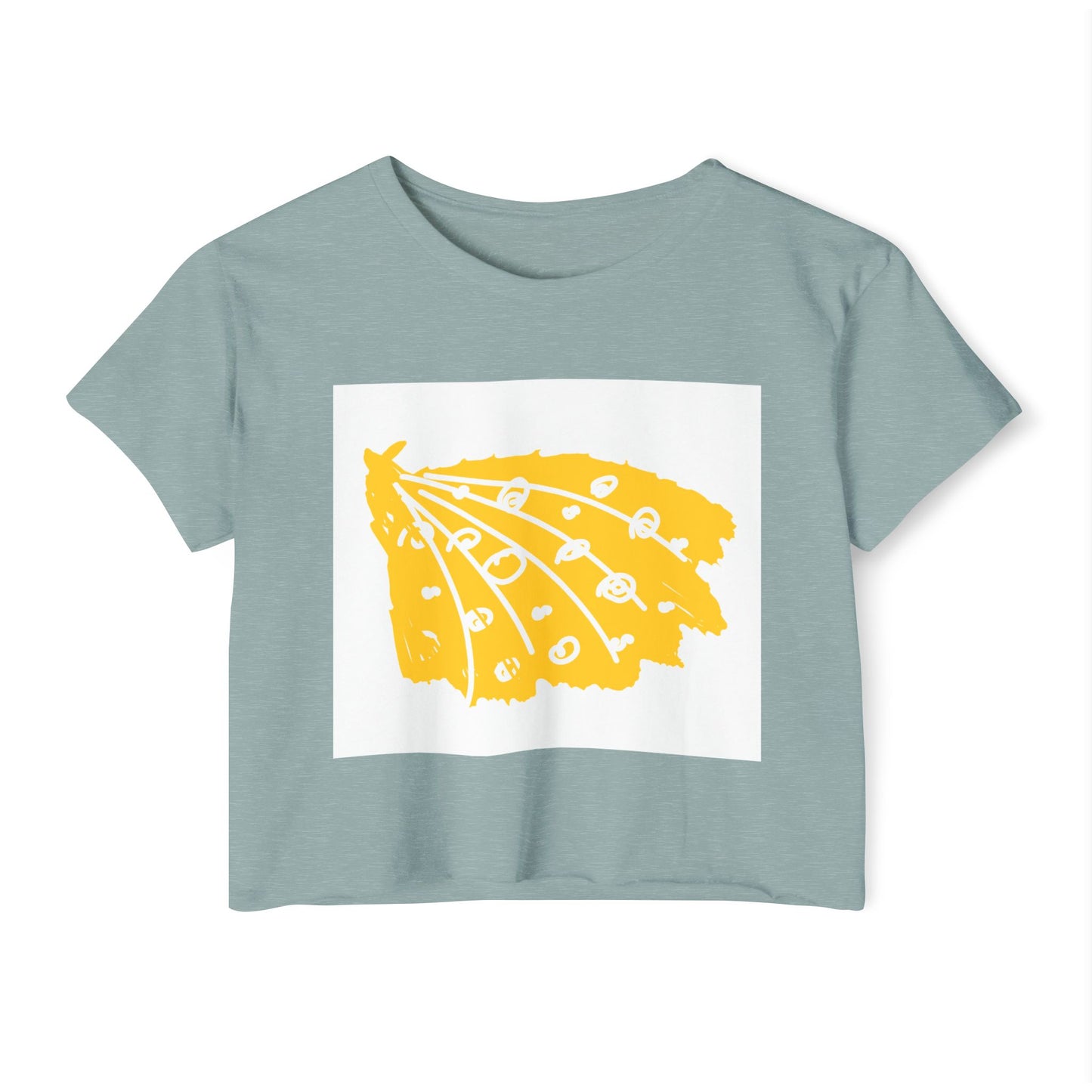 Stylish Women's Festival Crop Top, Boho Chic Tee, Summer Concert Shirt, Casual Wear, Music Festival Outfit