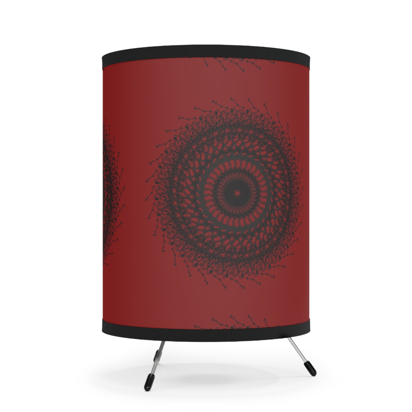 Tripod Lamp with High-Res Printed Shade, US\CA plug