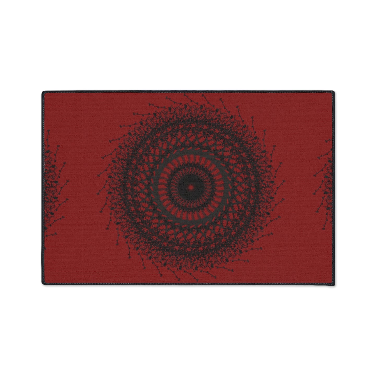 Stylish Heavy Duty Floor Mat with Mandala Design - Durable Home Decor
