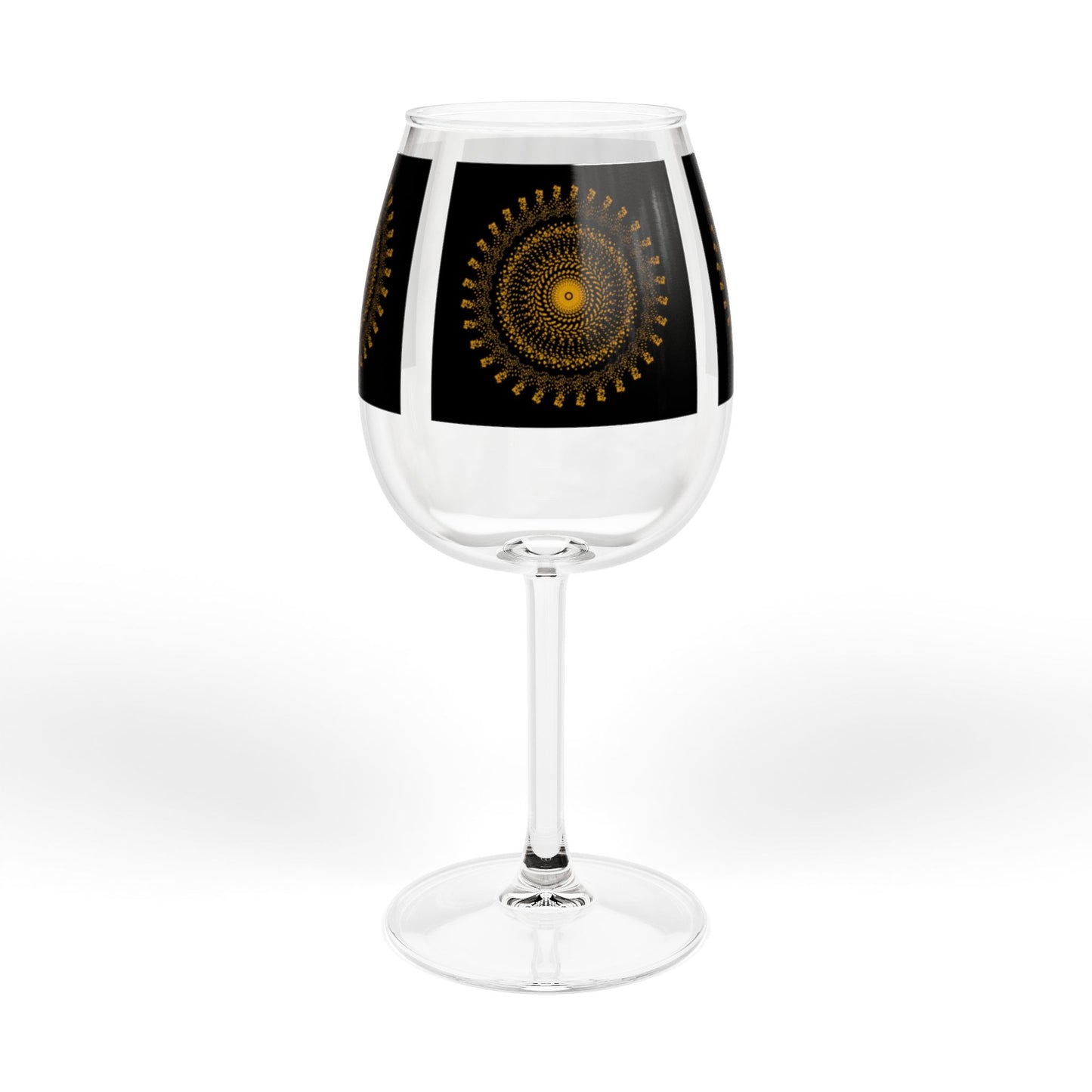 Vibrant Artistic Wine Glass, Unique Gift for Wine Lovers, Colorful 12oz Glassware, Fun Home Decor, Celebration Drinkware