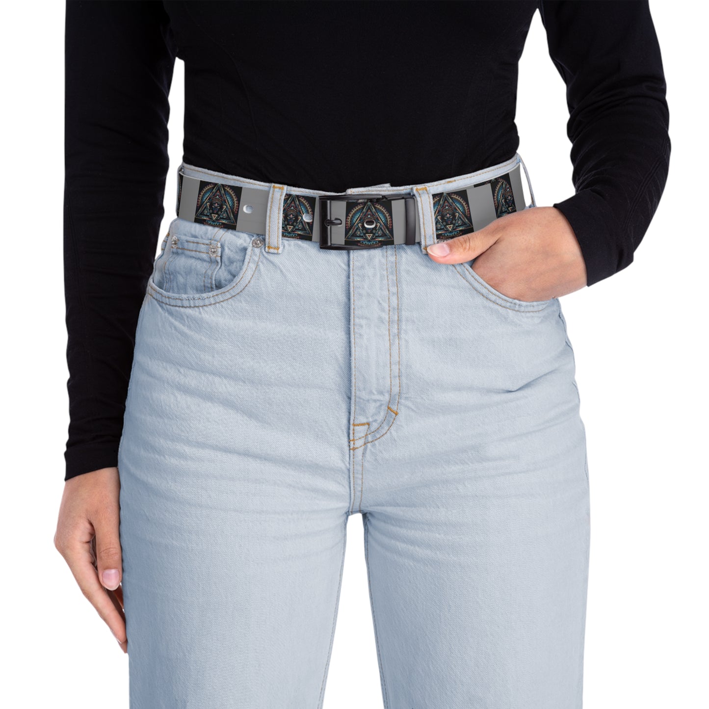 Stylish Goddess Durga Graphic Belt for Unique Fashion Statement, Customizable Accessories, Perfect for Gifting, Everyday Wear, Festival Outfit