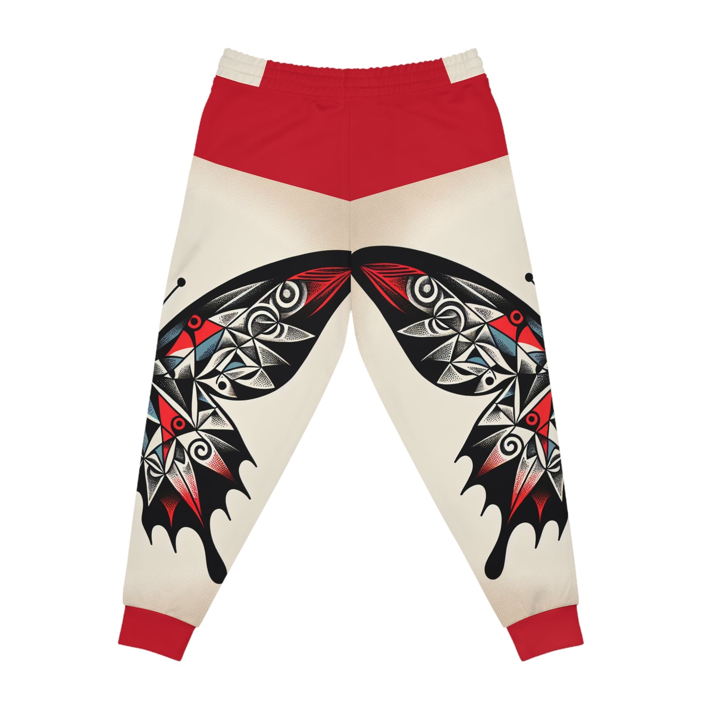 Stylish Butterfly Athletic Joggers, Fitness Wear, Workout Pants, Casual Joggers, Gift for Active Lifestyle