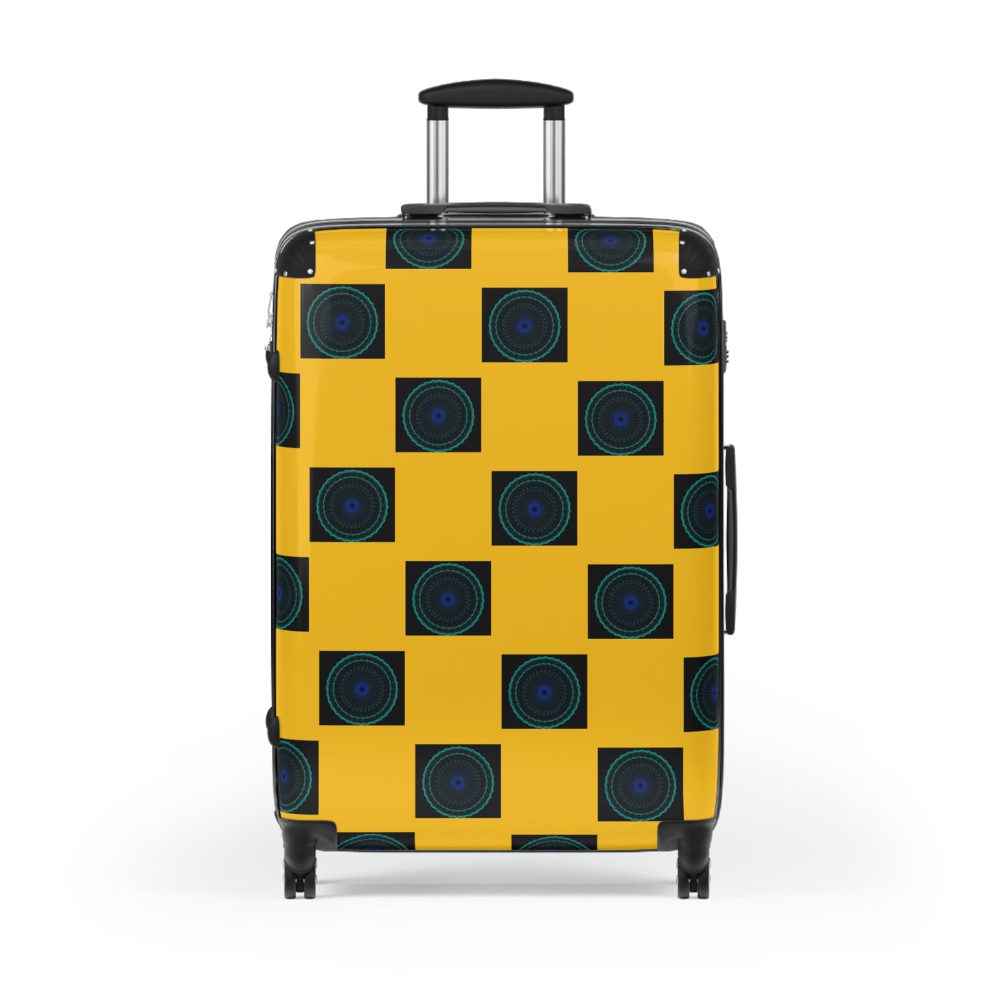 Vibrant Travel Suitcase, Unique Pattern Carry-On, Stylish Luggage for Travelers, Travel Accessories, Gift for Adventurers