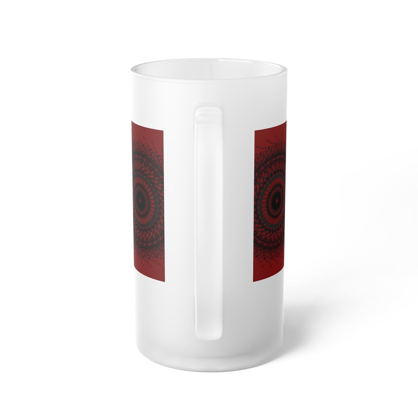 Frosted Glass Beer Mug