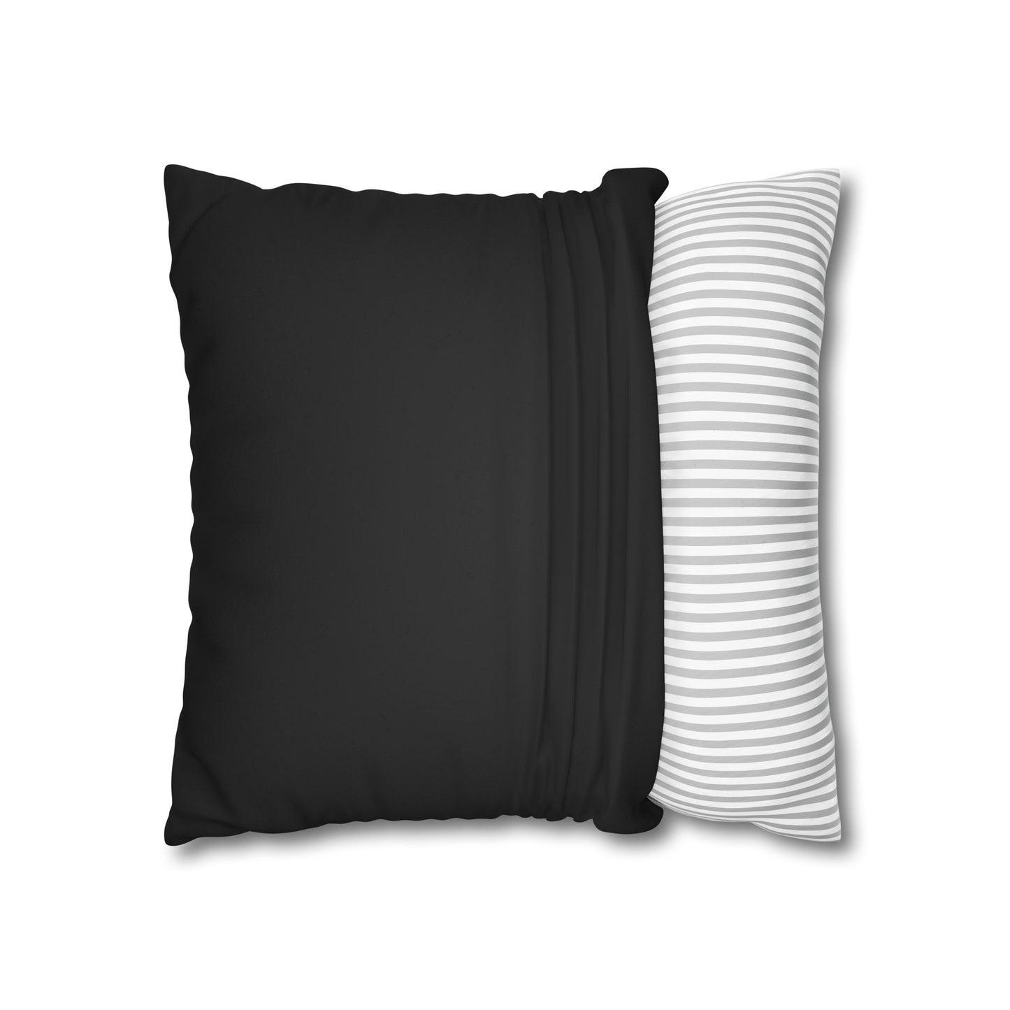 Black & White Owl Pillowcase - Boho Home Decor, Cozy Cushion Cover, Gift for Animal Lovers, Nature Accent Pillow, Living Room Decor