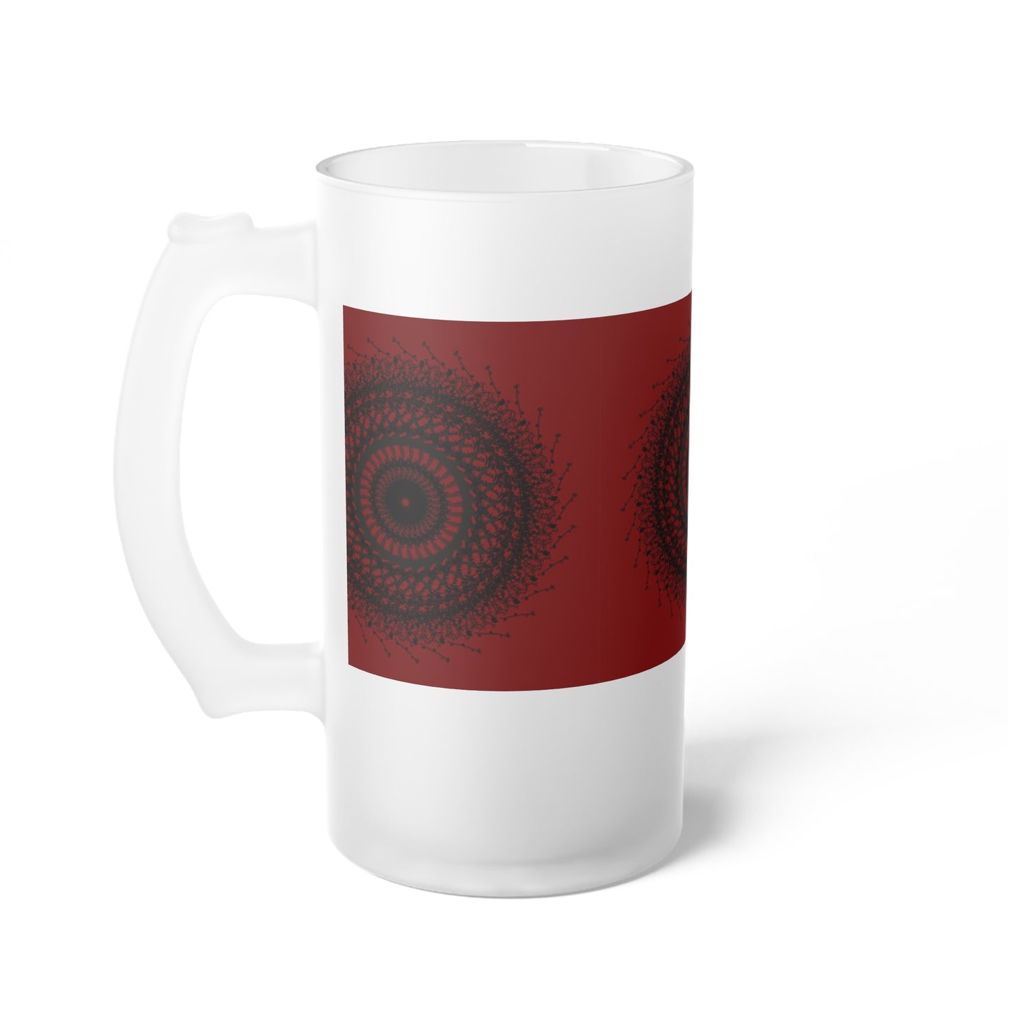 Frosted Glass Beer Mug