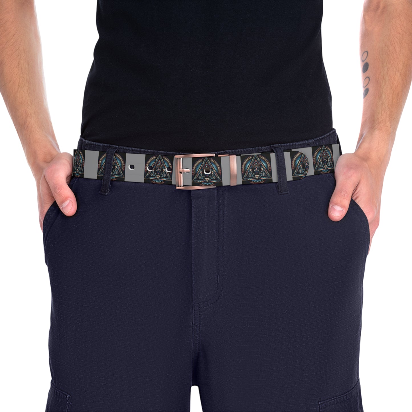 Stylish Goddess Durga Graphic Belt for Unique Fashion Statement, Customizable Accessories, Perfect for Gifting, Everyday Wear, Festival Outfit