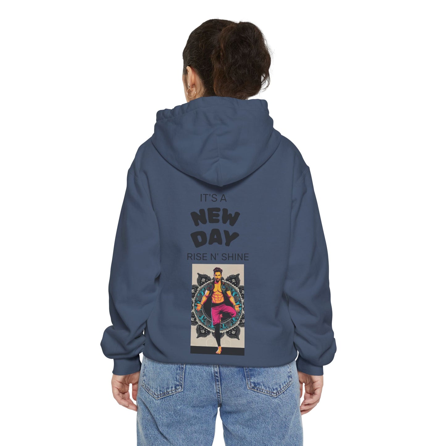 Yoga Hoodie, Cozy Unisex Hoodie, Gift for Him/Her, Stylish Casual Wear, Cool Streetwear