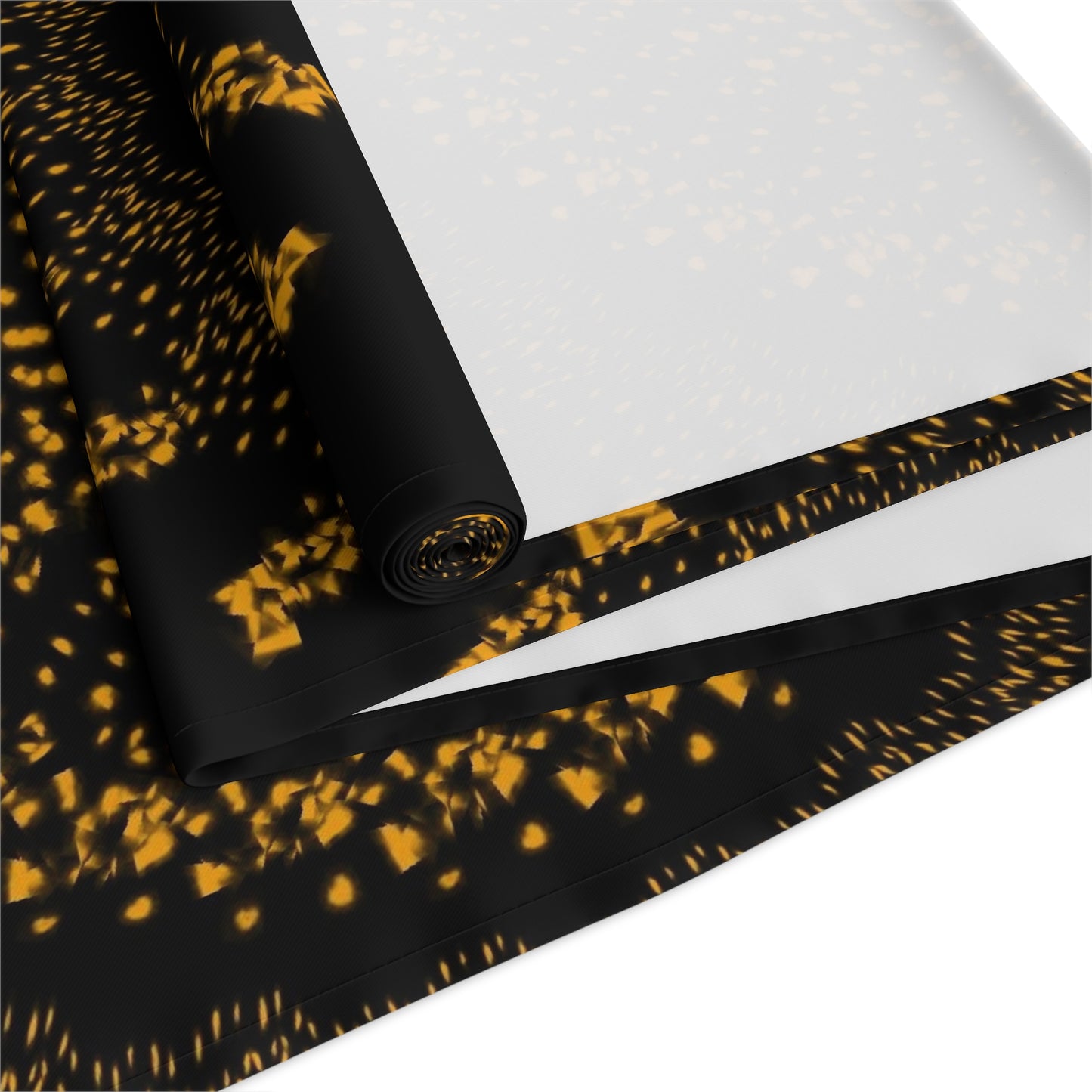 Elegant Gold Mandala Table Runner for Dining & Events