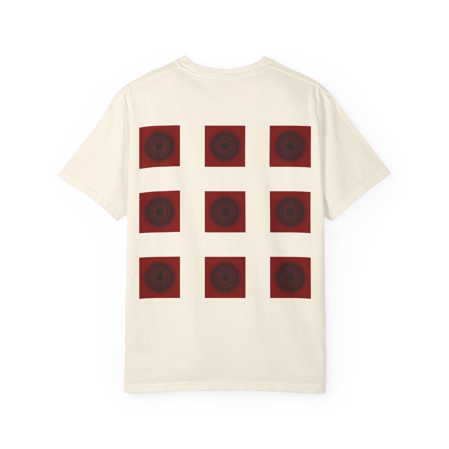 Symbolic Figures Unisex Garment-Dyed T-Shirt - Bohemian Style for Art Lovers
