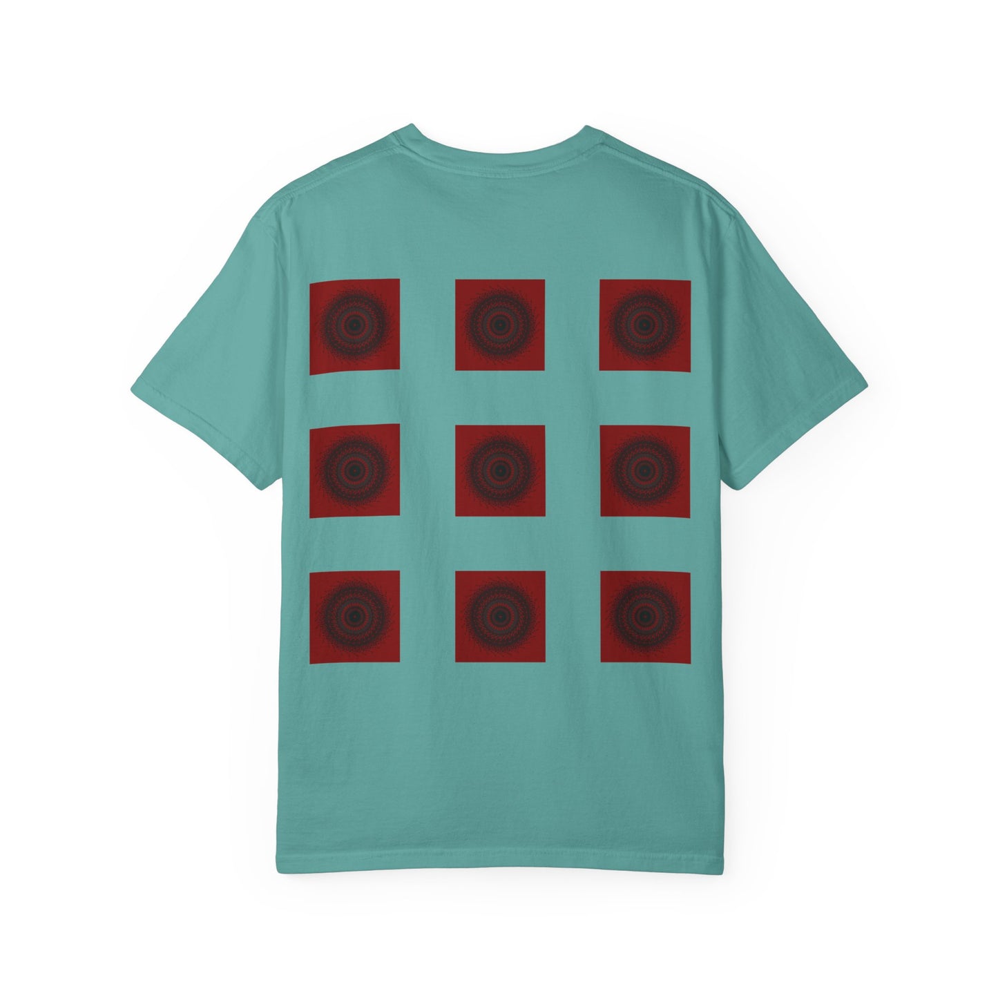 Symbolic Figures Unisex Garment-Dyed T-Shirt - Bohemian Style for Art Lovers