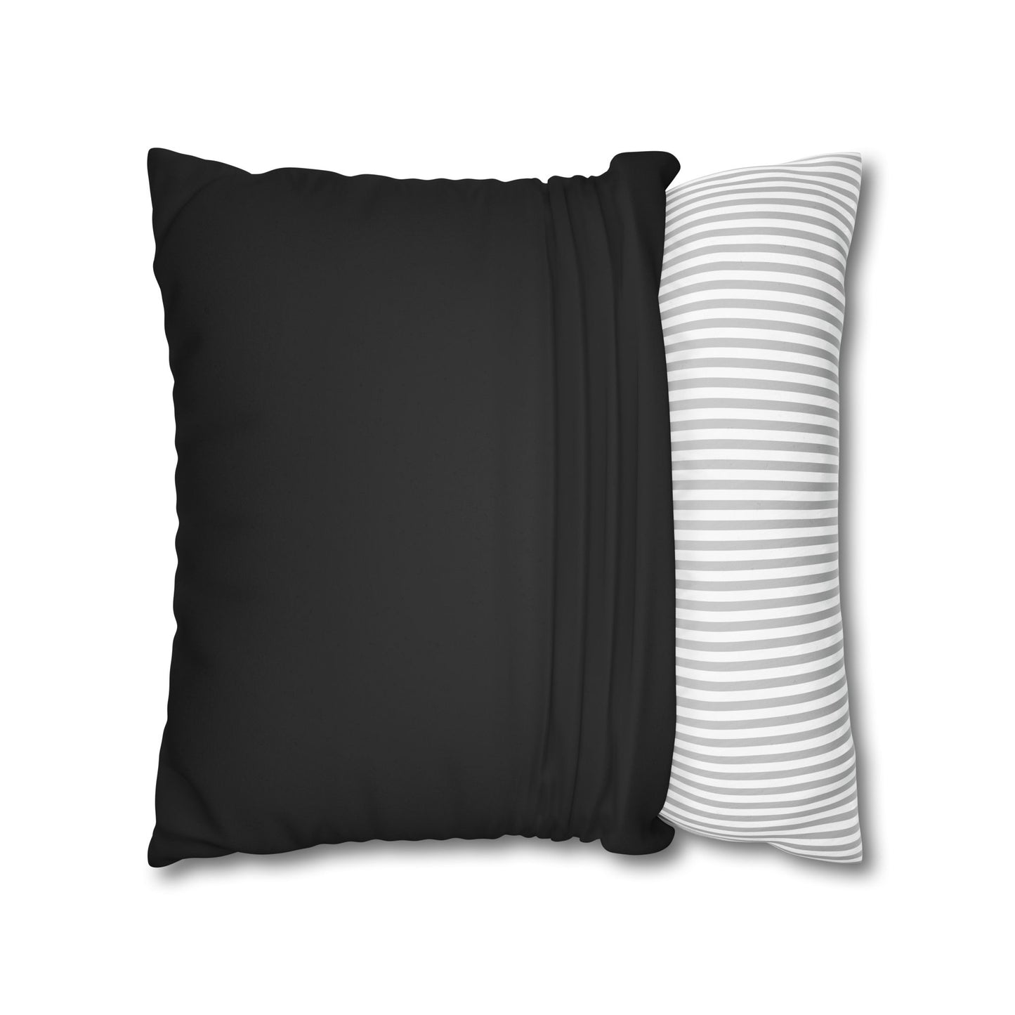 Black & White Owl Pillowcase - Boho Home Decor, Cozy Cushion Cover, Gift for Animal Lovers, Nature Accent Pillow, Living Room Decor