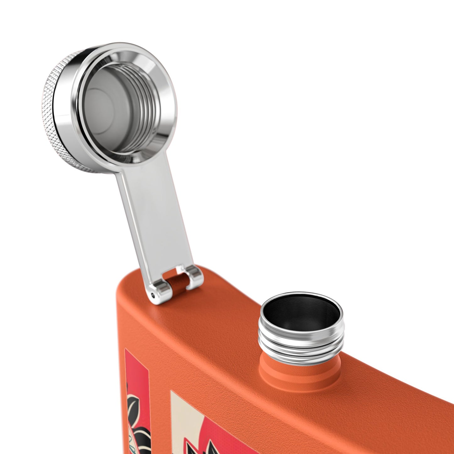 Colorful Yoga Stainless Steel Flask - Perfect for Meditation, Travel, Gifts, Outdoor Adventures, or Celebrations