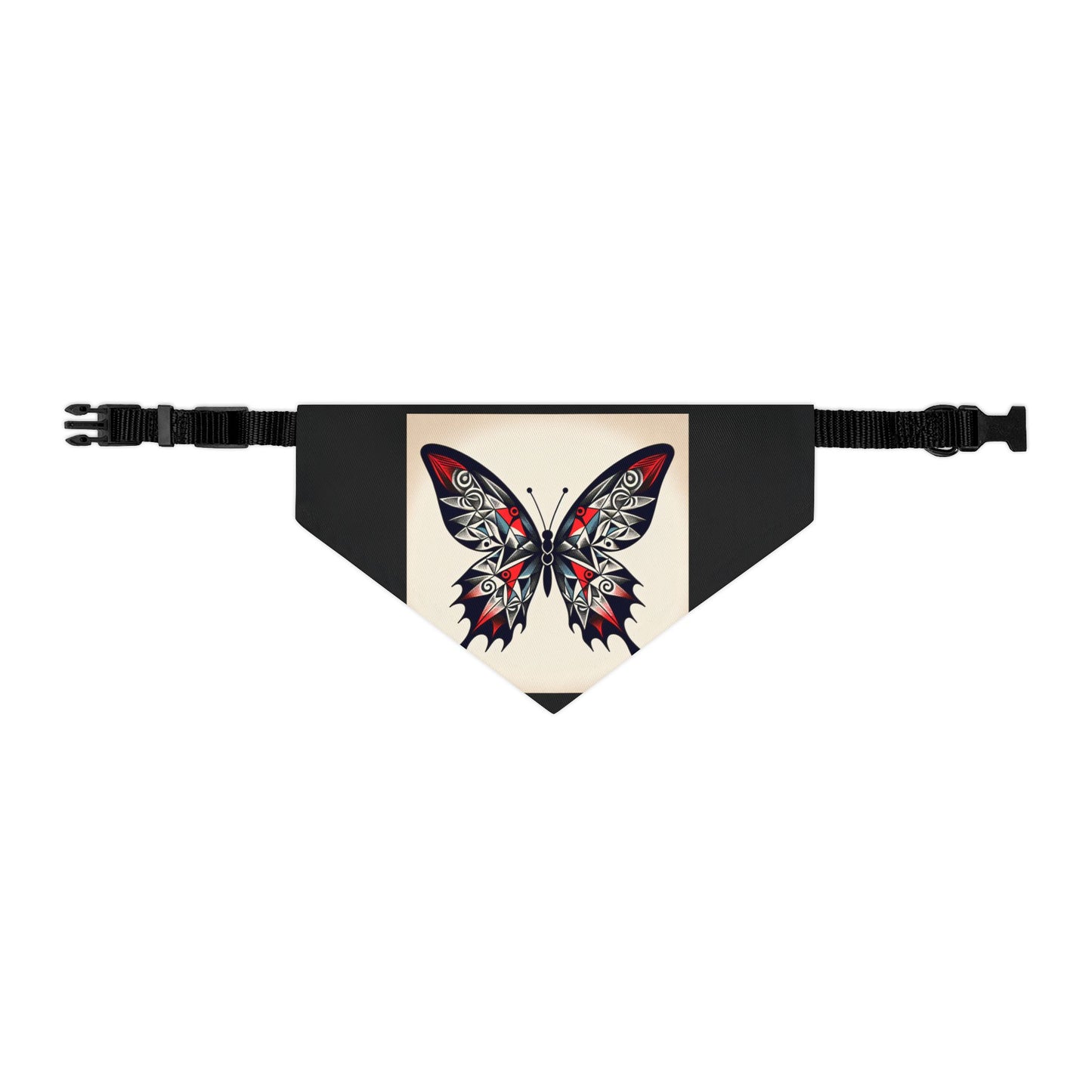 Stylish Pet Bandana Collar for Dogs, Butterfly Design, Trendy Dog Accessory, Perfect for Pets, Pet Fashion, Gift for Dog Lovers