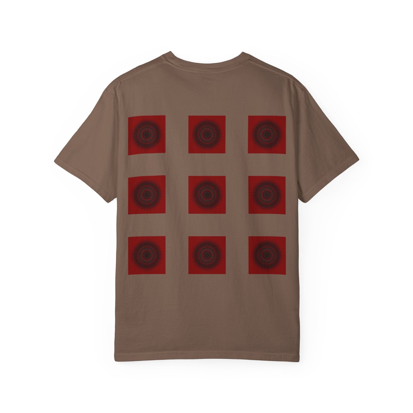 Symbolic Figures Unisex Garment-Dyed T-Shirt - Bohemian Style for Art Lovers