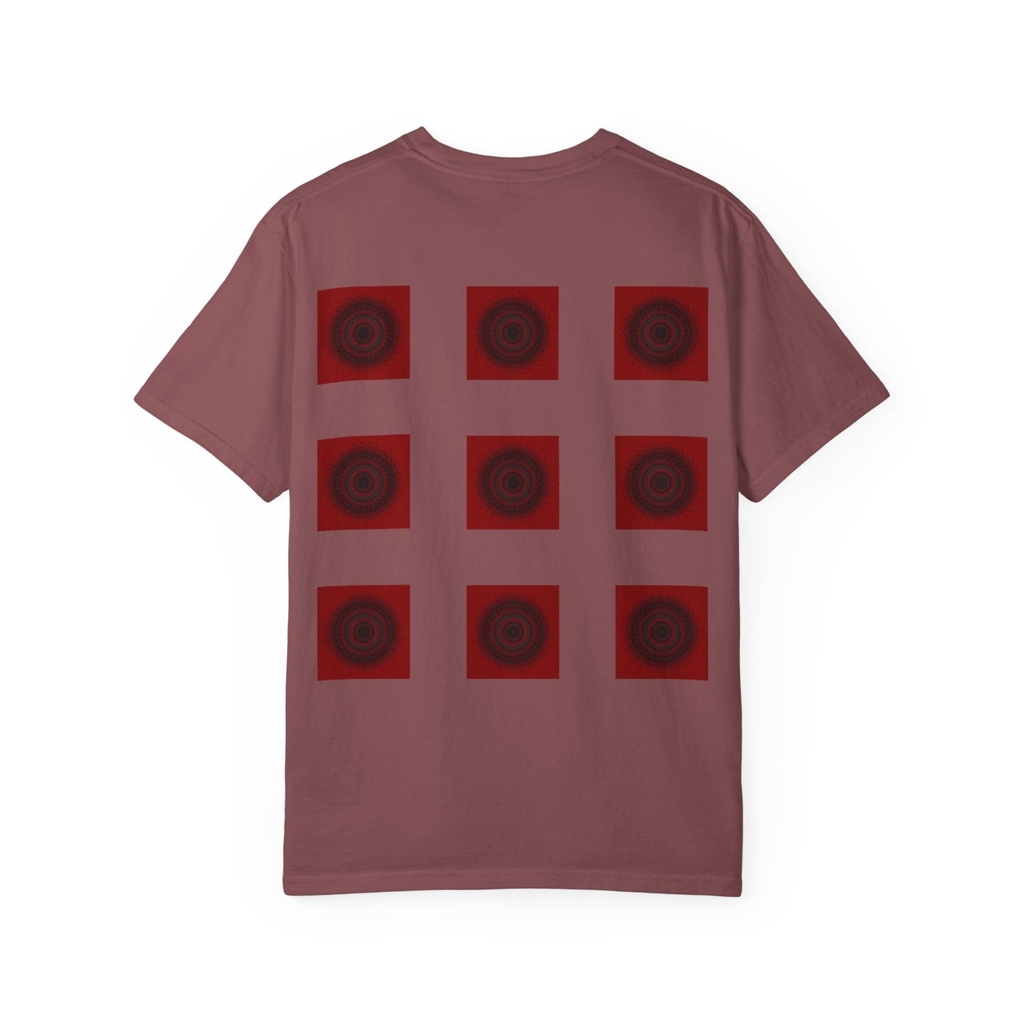 Symbolic Figures Unisex Garment-Dyed T-Shirt - Bohemian Style for Art Lovers