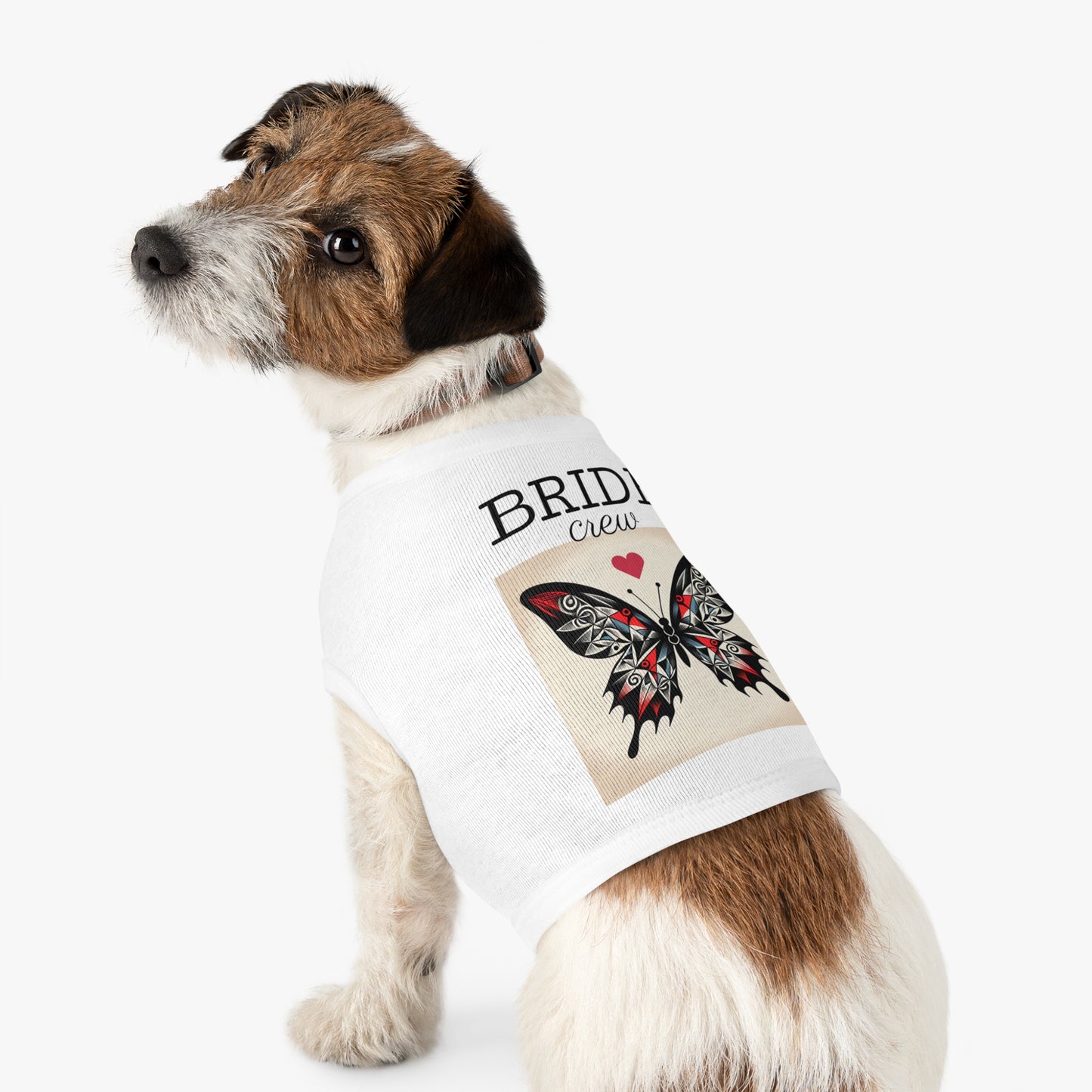 Butterfly Pet Tank Top, Summer Pet Apparel, Cute Dog Shirt, Stylish Cat Tank, Pet Gift for Warm Days, Pet Fashion