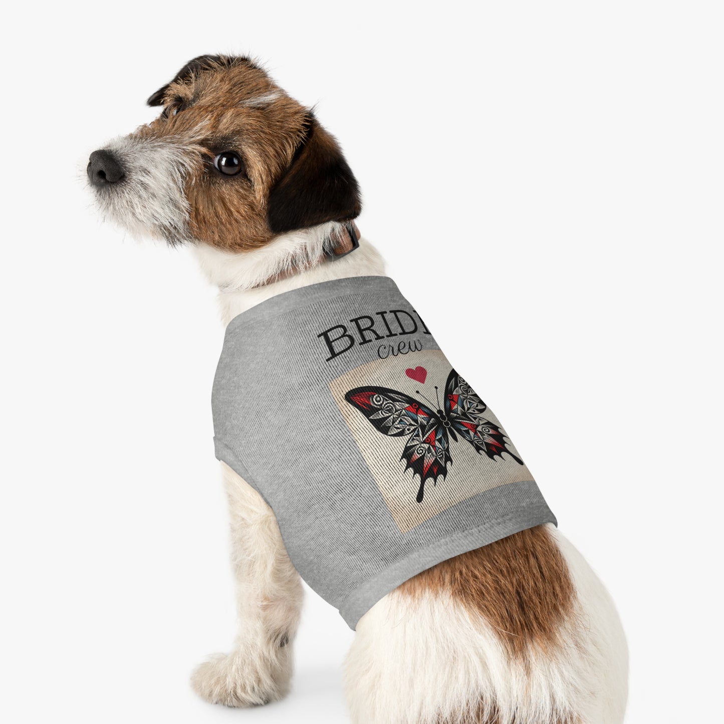 Butterfly Pet Tank Top, Summer Pet Apparel, Cute Dog Shirt, Stylish Cat Tank, Pet Gift for Warm Days, Pet Fashion
