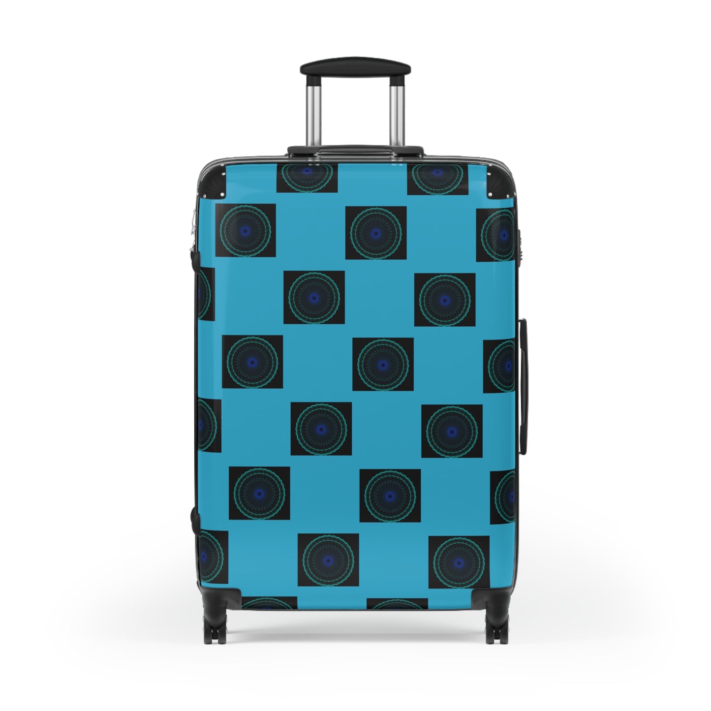 Vibrant Travel Suitcase, Unique Pattern Carry-On, Stylish Luggage for Travelers, Travel Accessories, Gift for Adventurers