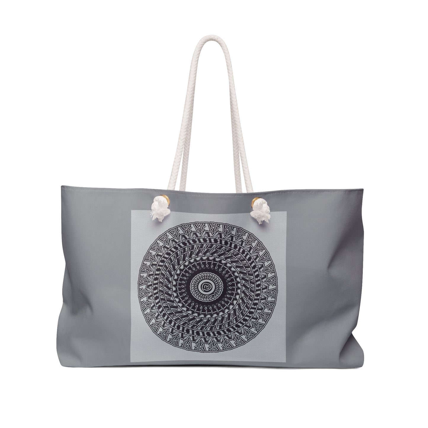 Chic Mandala Weekender Bag - Stylish Tote for Travel & Getaways