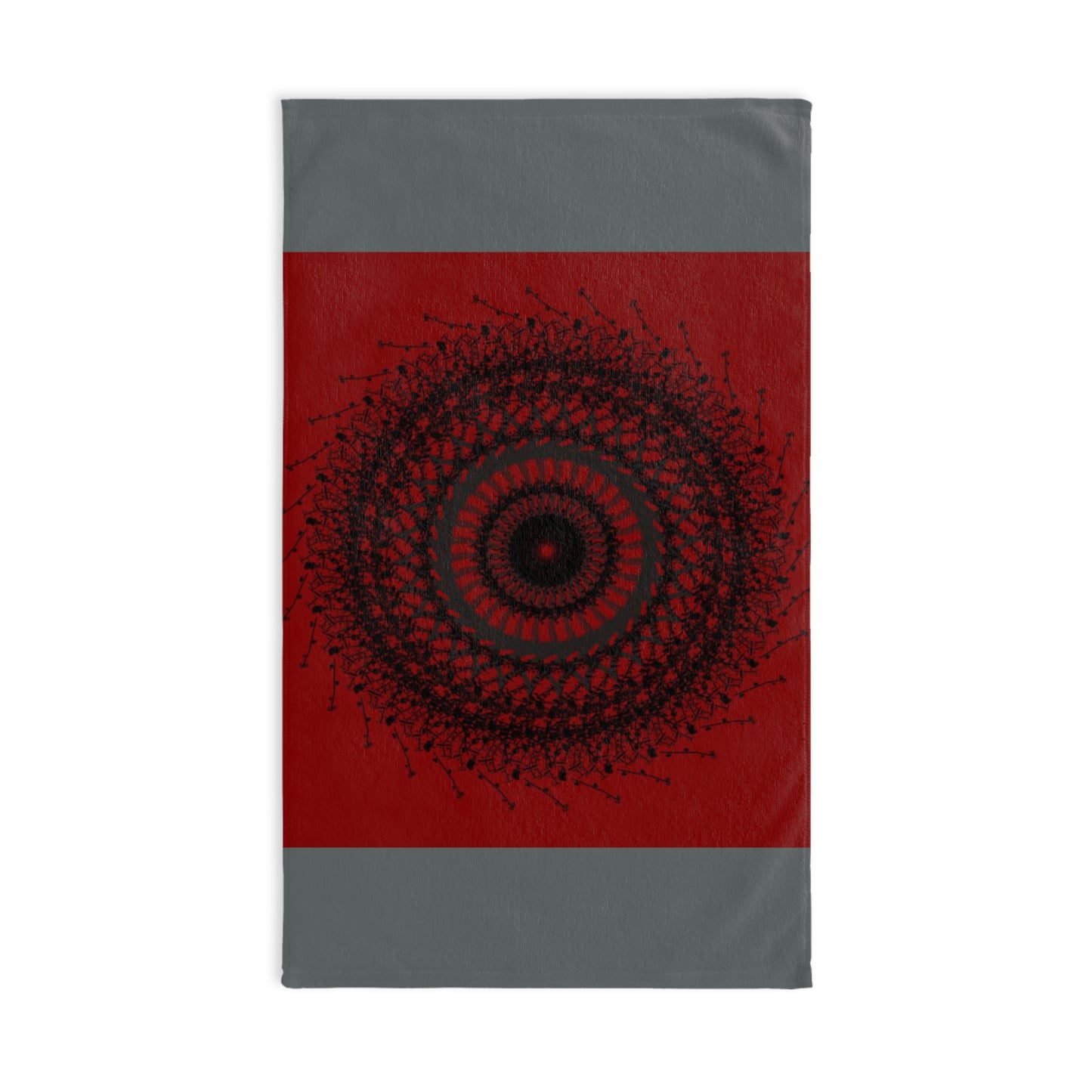 Bohemian Spiral Design Hand Towel – Stylish Décor for Home & Kitchen
