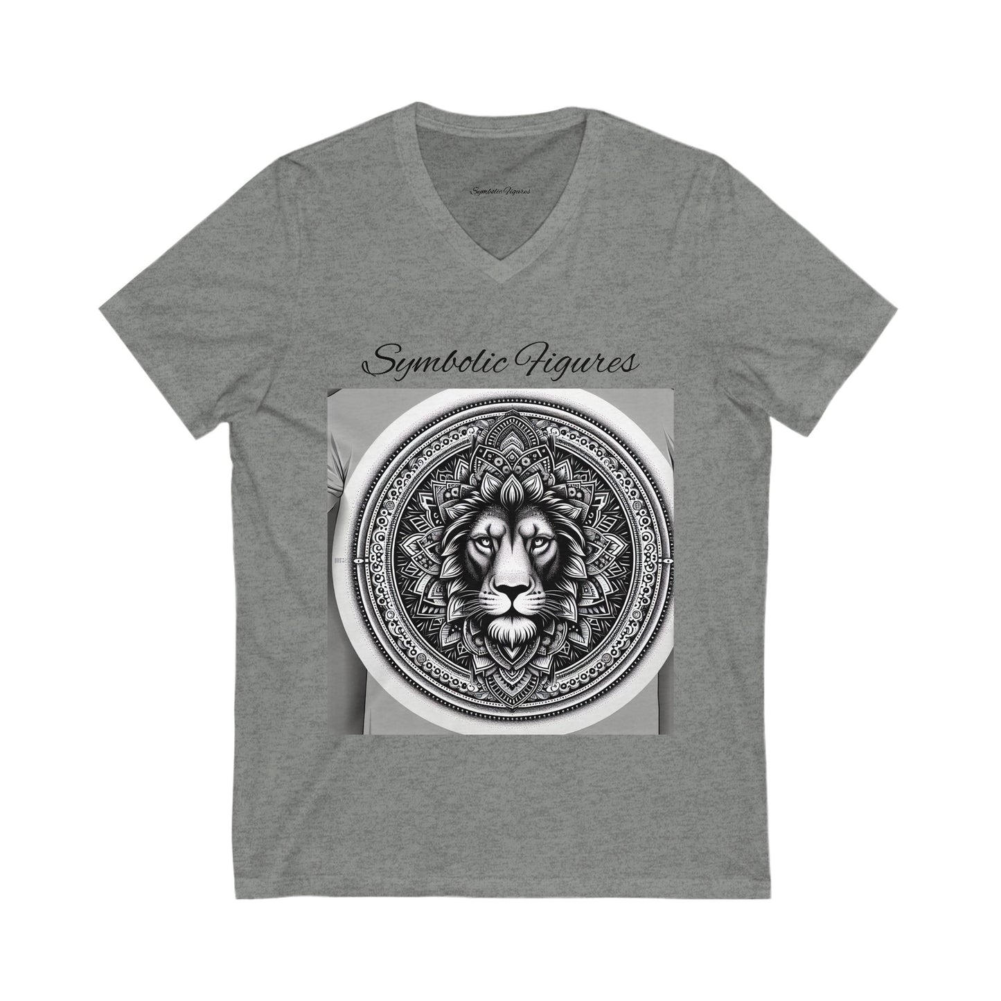V-Neck Tee | Artistic T-Shirt, Unique Graphic Top, Casual Wear, Gift for Art Lovers, Summer Fashion