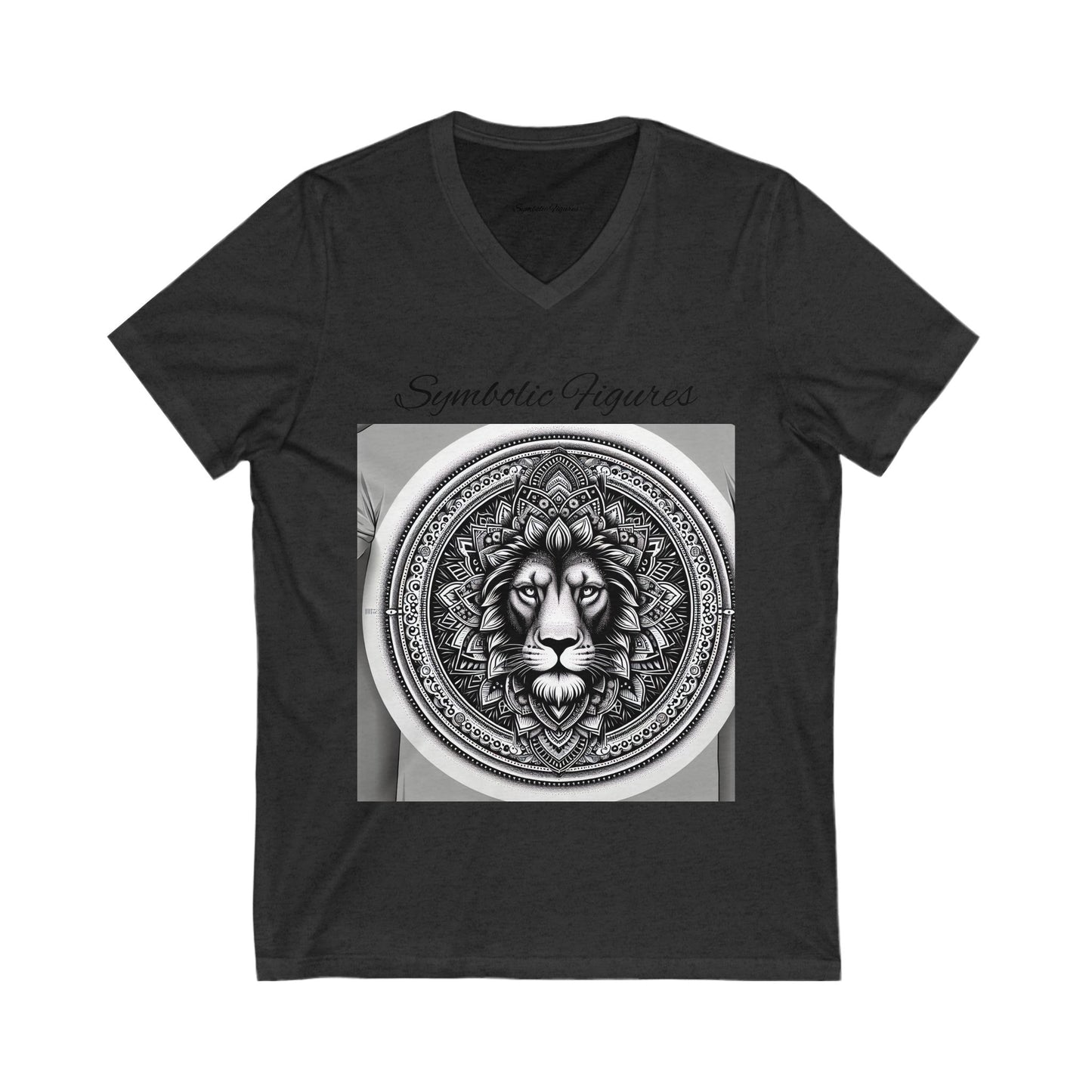 V-Neck Tee | Artistic T-Shirt, Unique Graphic Top, Casual Wear, Gift for Art Lovers, Summer Fashion