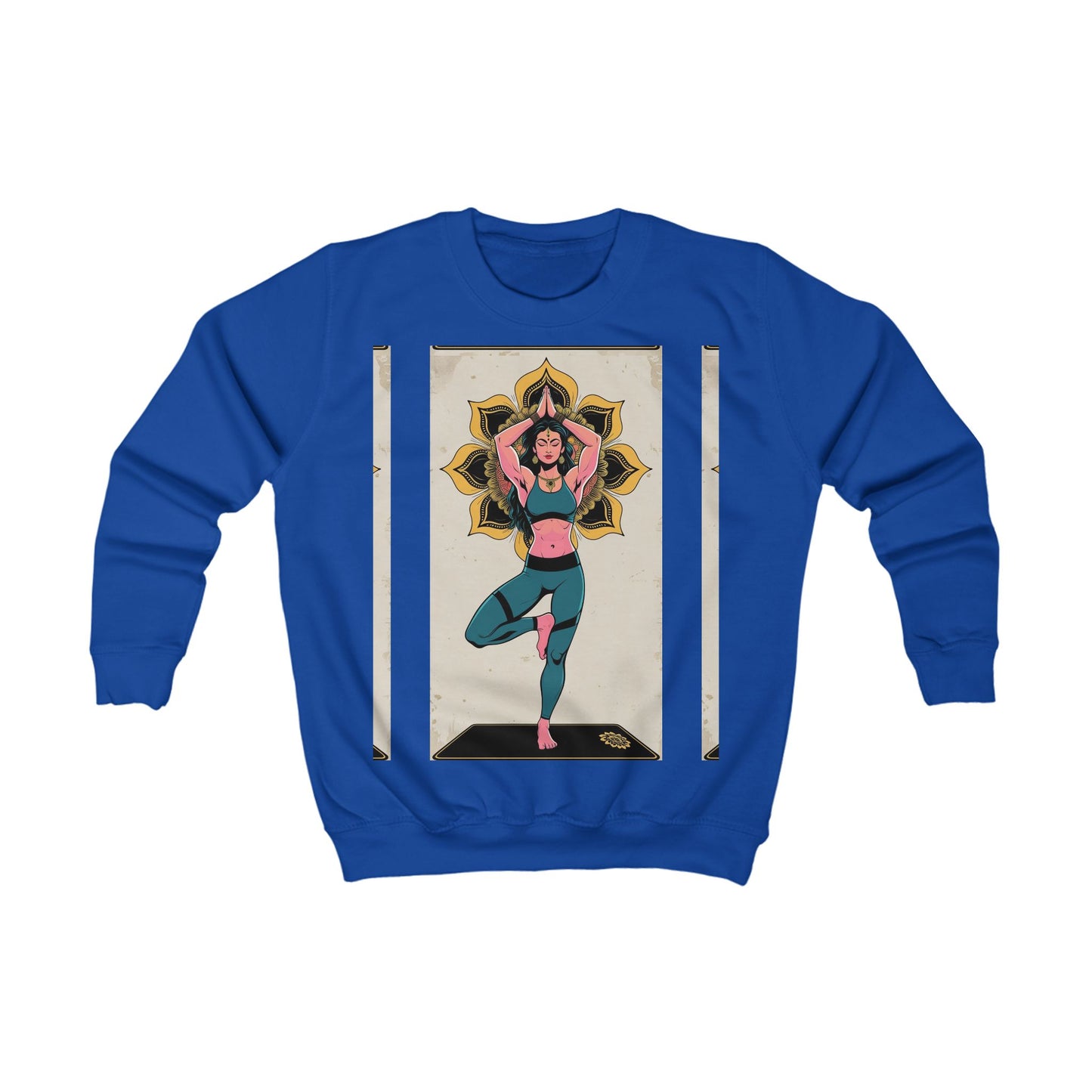 Yoga-Inspired Kids Sweatshirt, Cozy Kids Sweatshirt, Children's Yoga Apparel, Active Kids Clothes, Unique Gift for Young Yogis