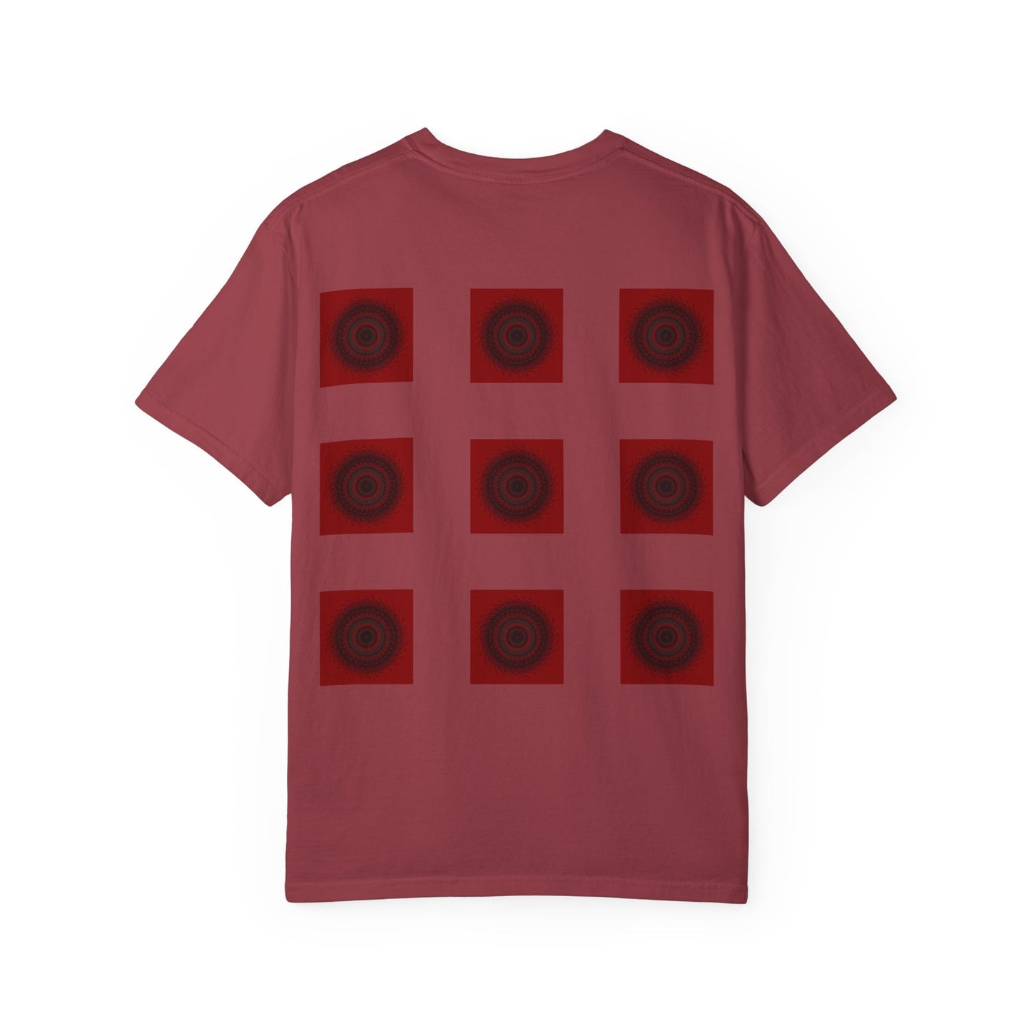 Symbolic Figures Unisex Garment-Dyed T-Shirt - Bohemian Style for Art Lovers