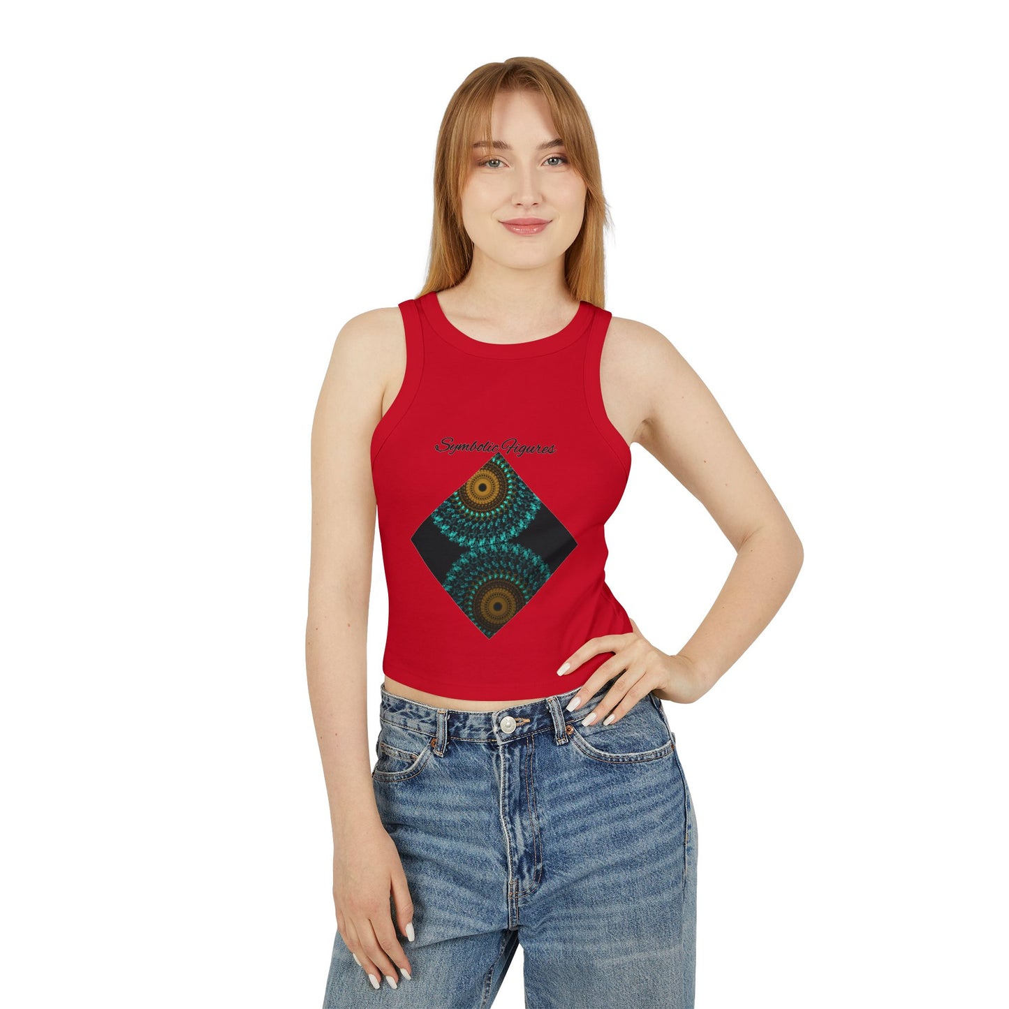 Women's Micro Rib Racer Tank Top